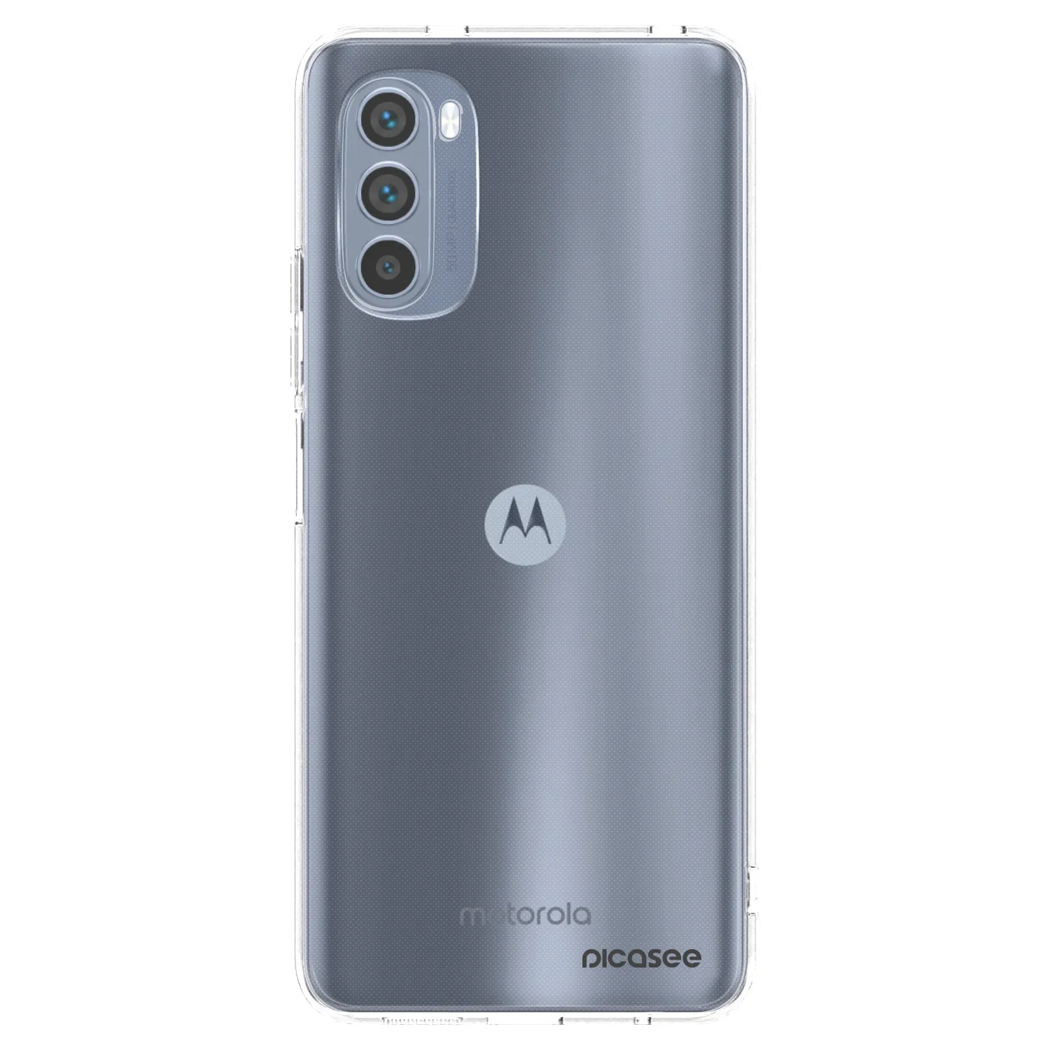Picasee husă transparentă din silicon pentru Motorola Moto G62 - Clear