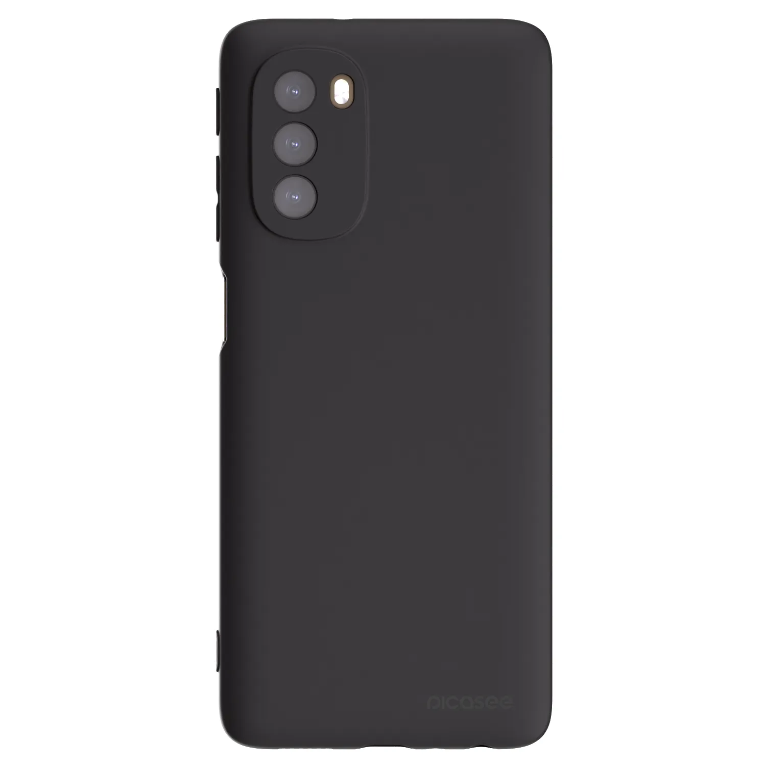 Picasee husă neagră din silicon pentru Motorola Moto G51 - Clear