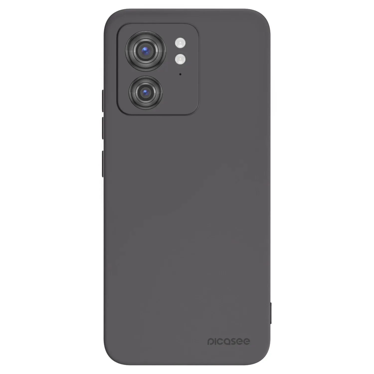 Picasee husă neagră din silicon pentru Motorola Edge 40 - Clear