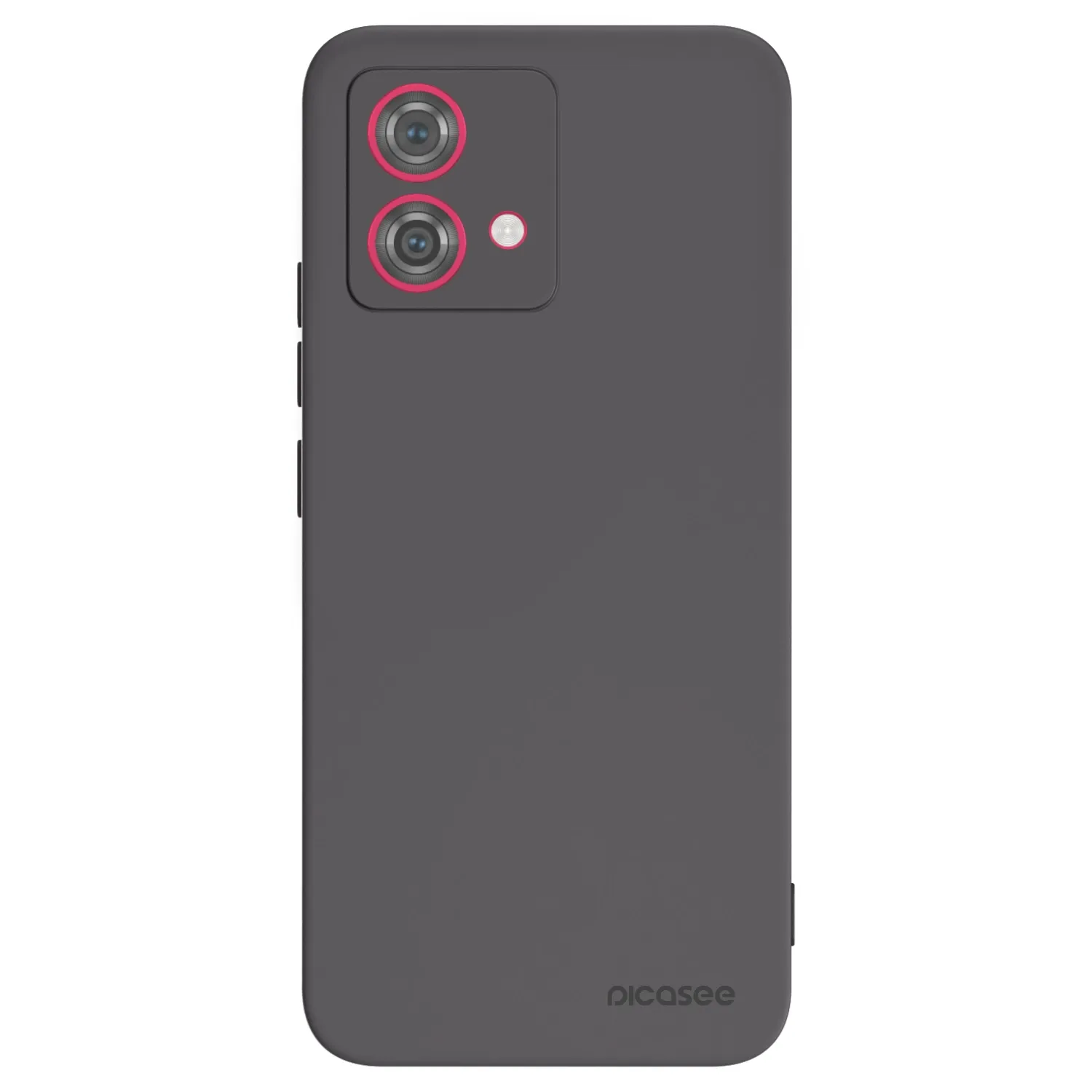 Picasee husă neagră din silicon pentru Motorola Moto G84 5G - Clear