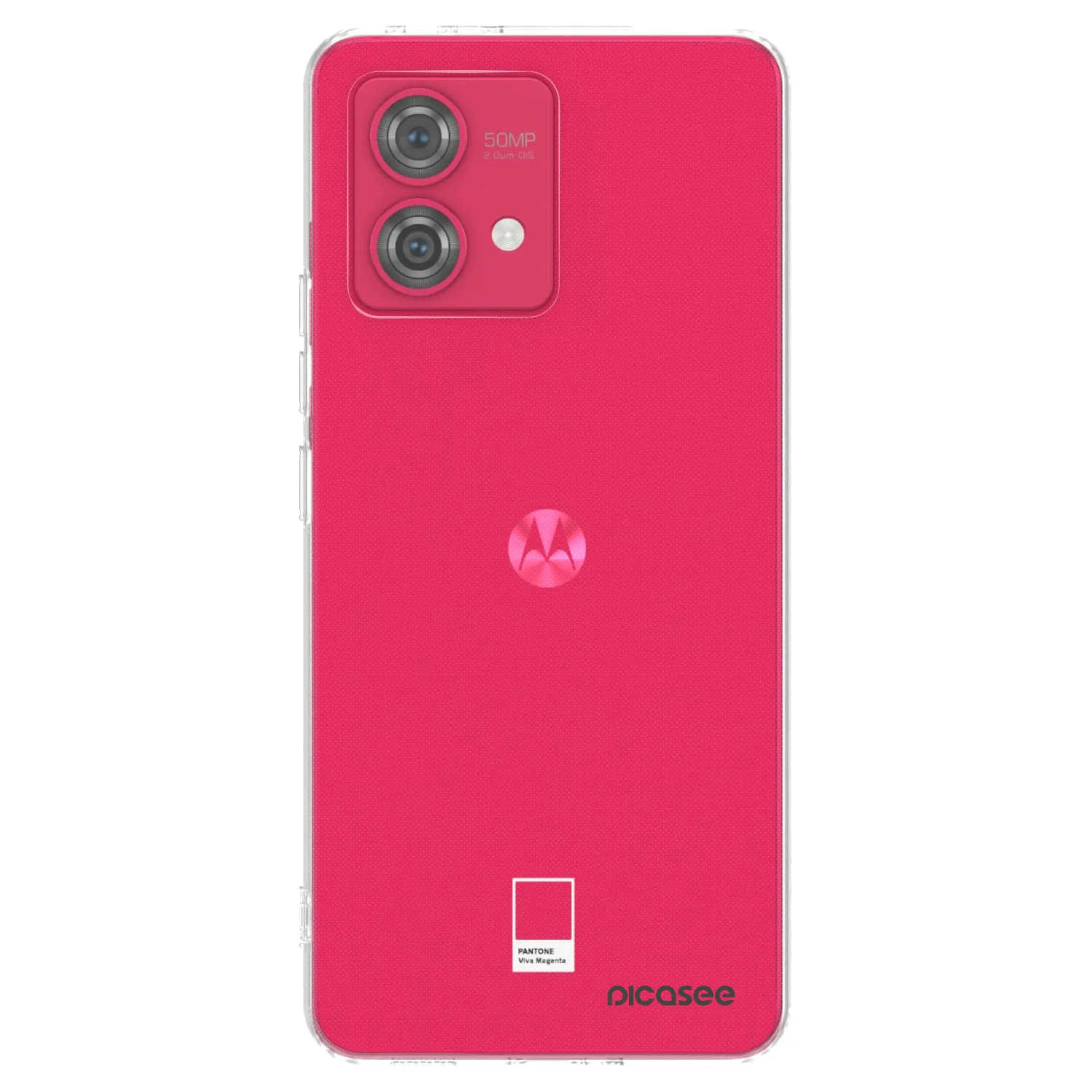 Picasee husă transparentă din silicon pentru Motorola Moto G84 5G - Clear