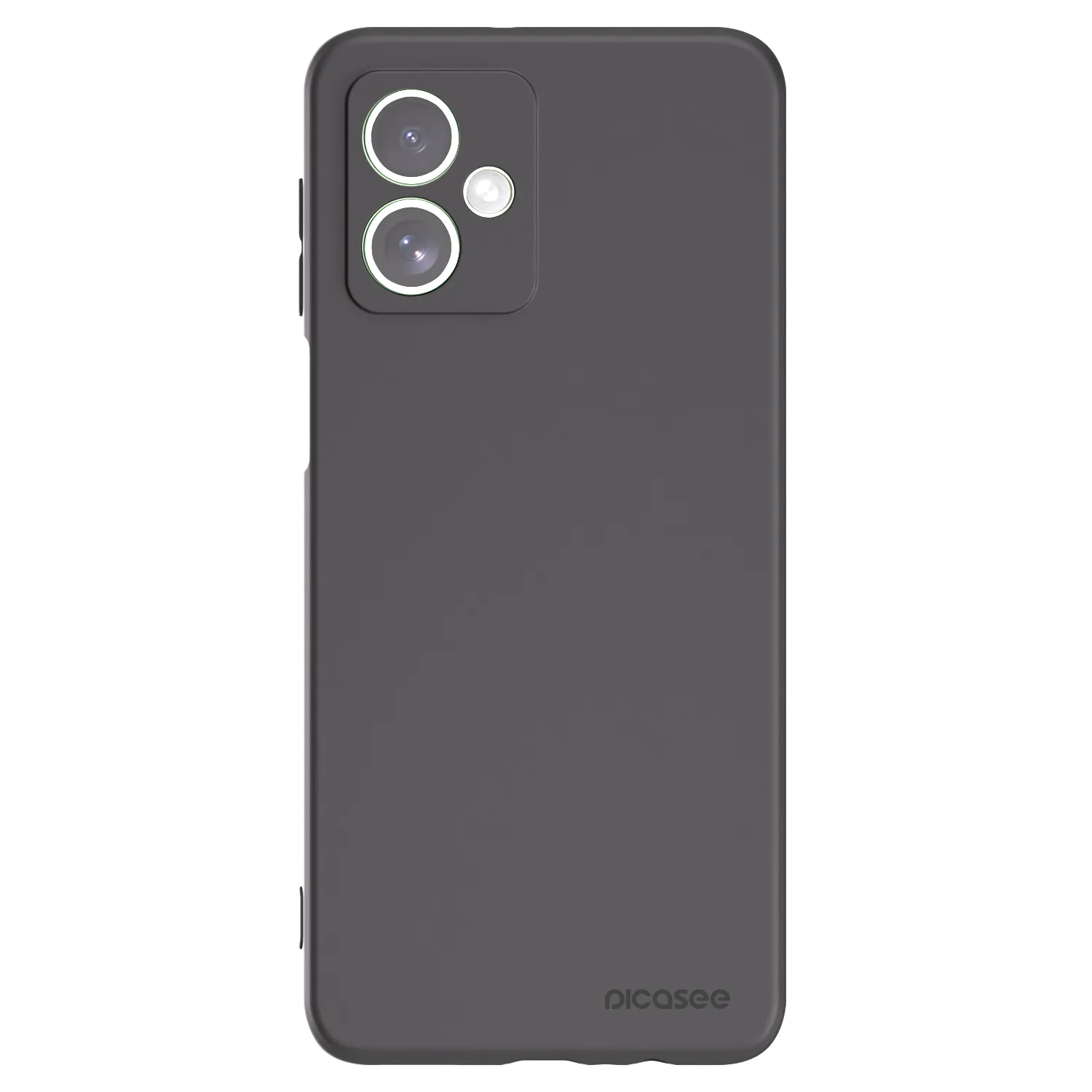Picasee husă neagră din silicon pentru Motorola Moto G54 5G - Clear