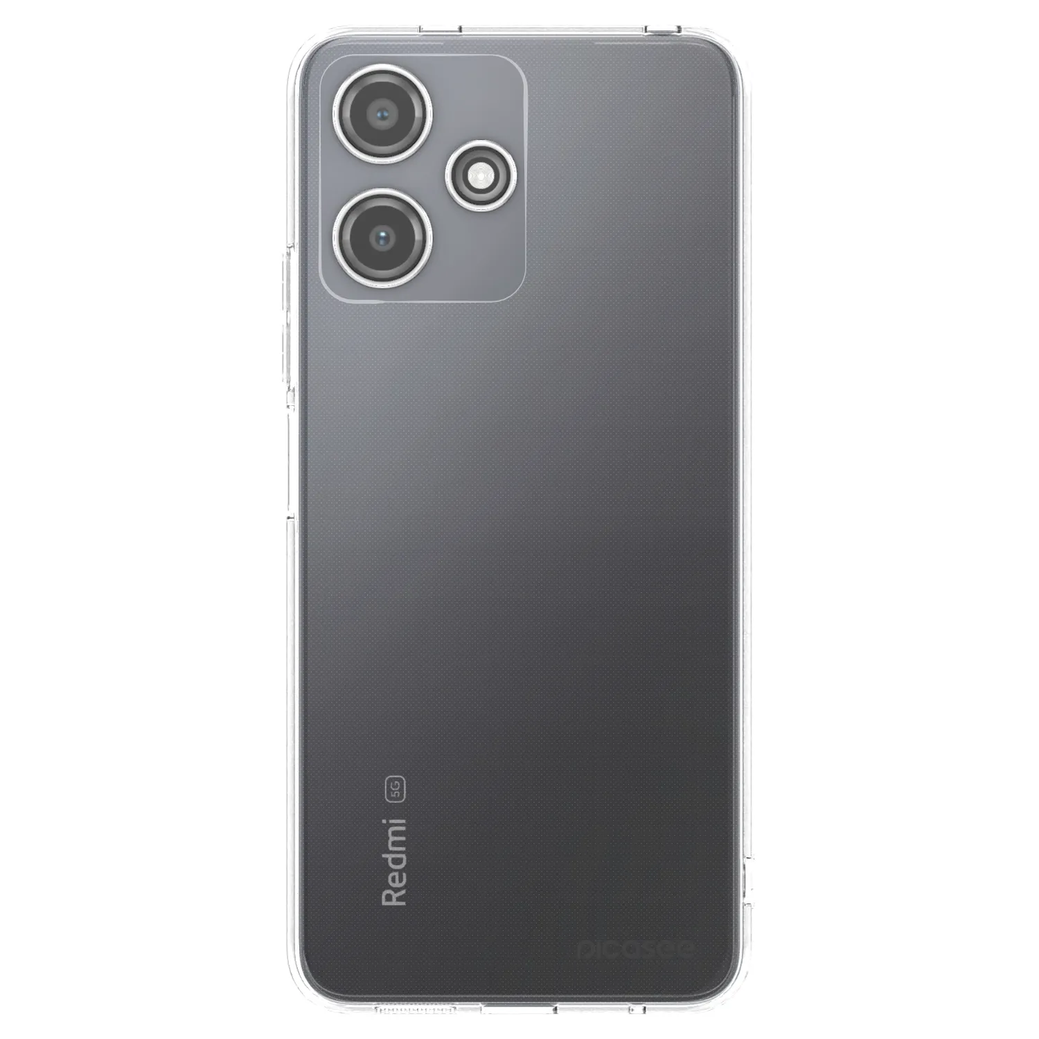 Picasee husă transparentă din silicon pentru Xiaomi Redmi 12 5G - Clear