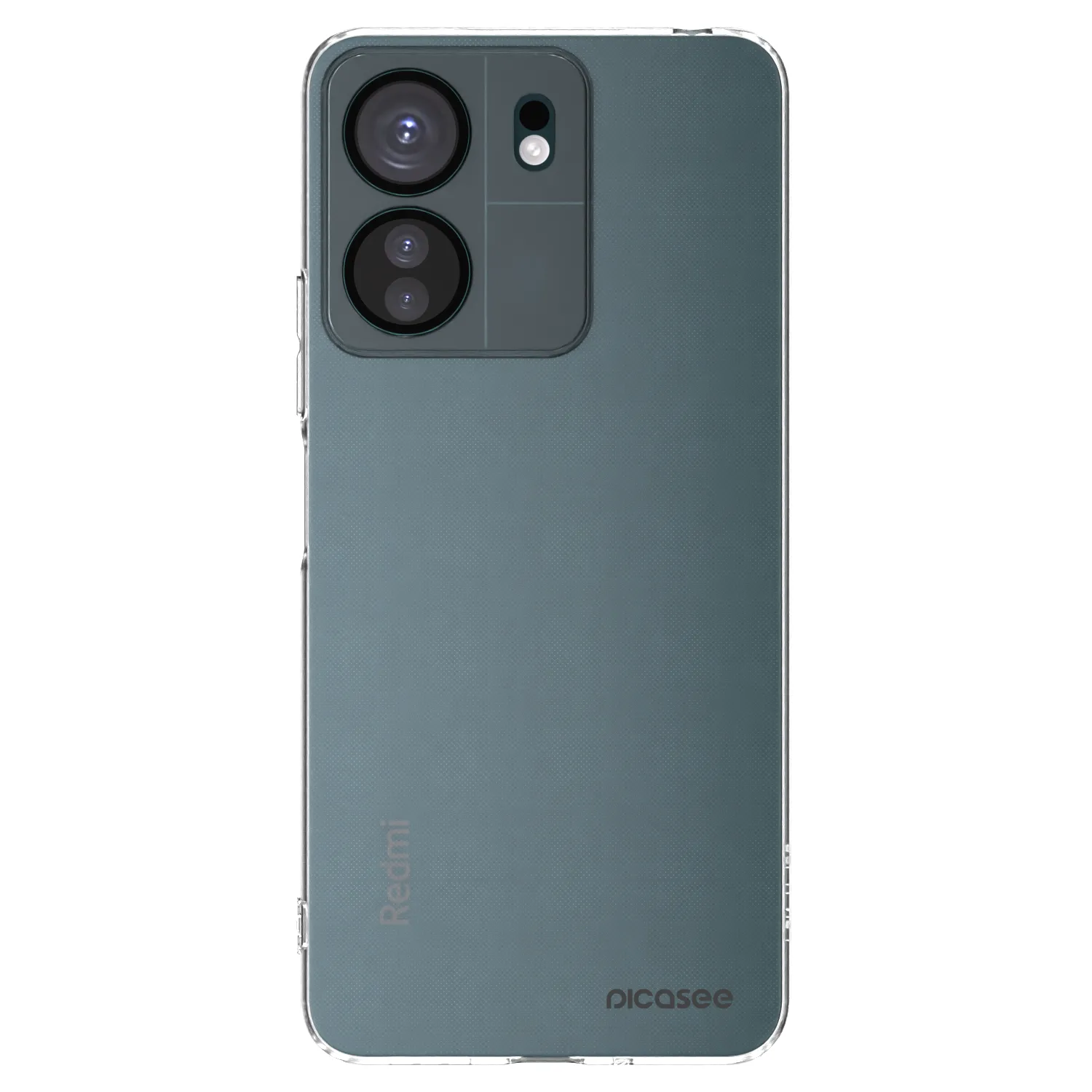 Picasee husă transparentă din silicon pentru Xiaomi Redmi 13C 4G - Clear