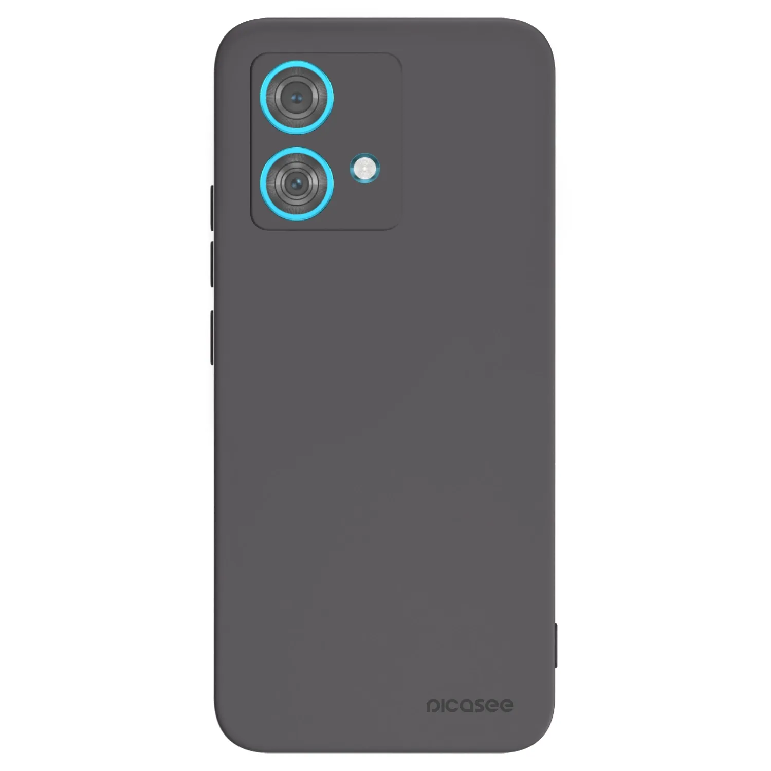 Picasee husă neagră din silicon pentru Motorola Edge 40 Neo - Clear