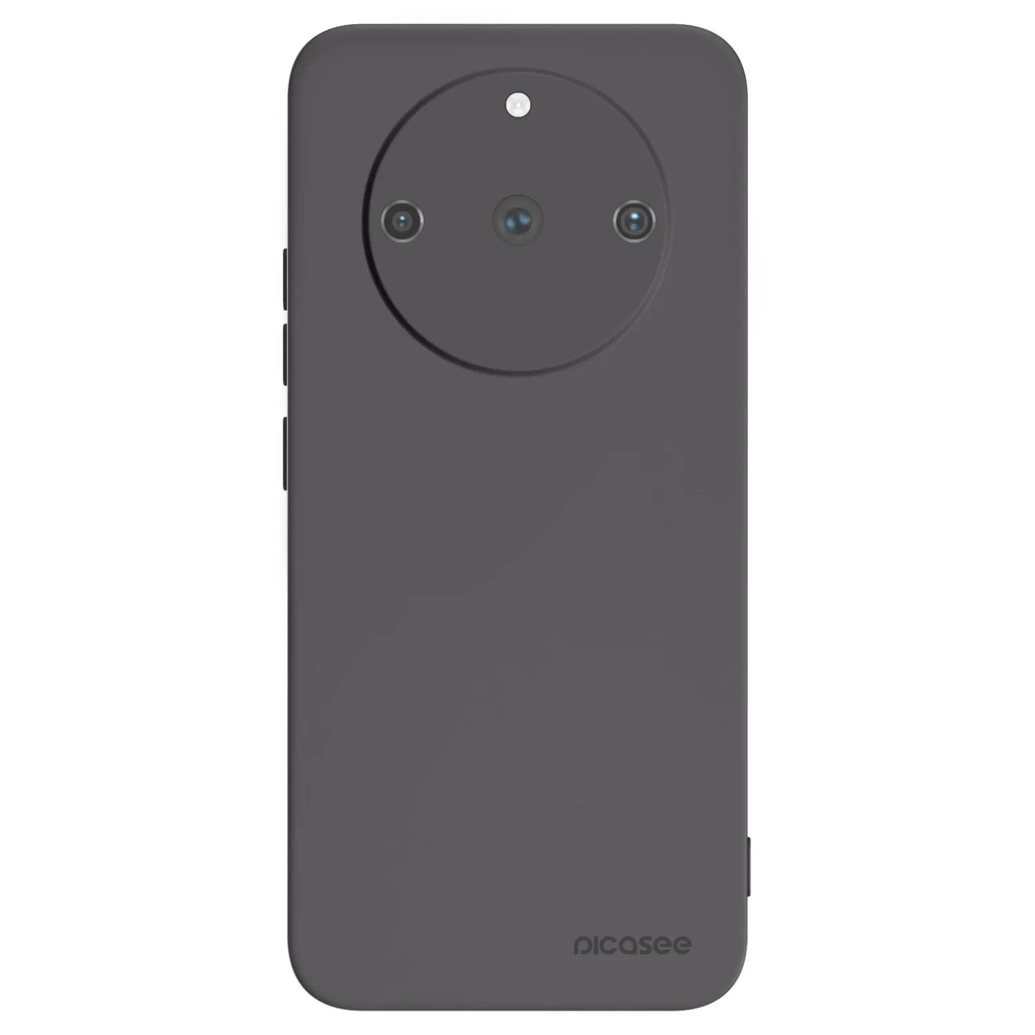 Picasee husă neagră din silicon pentru Realme 11 Pro+ - Clear