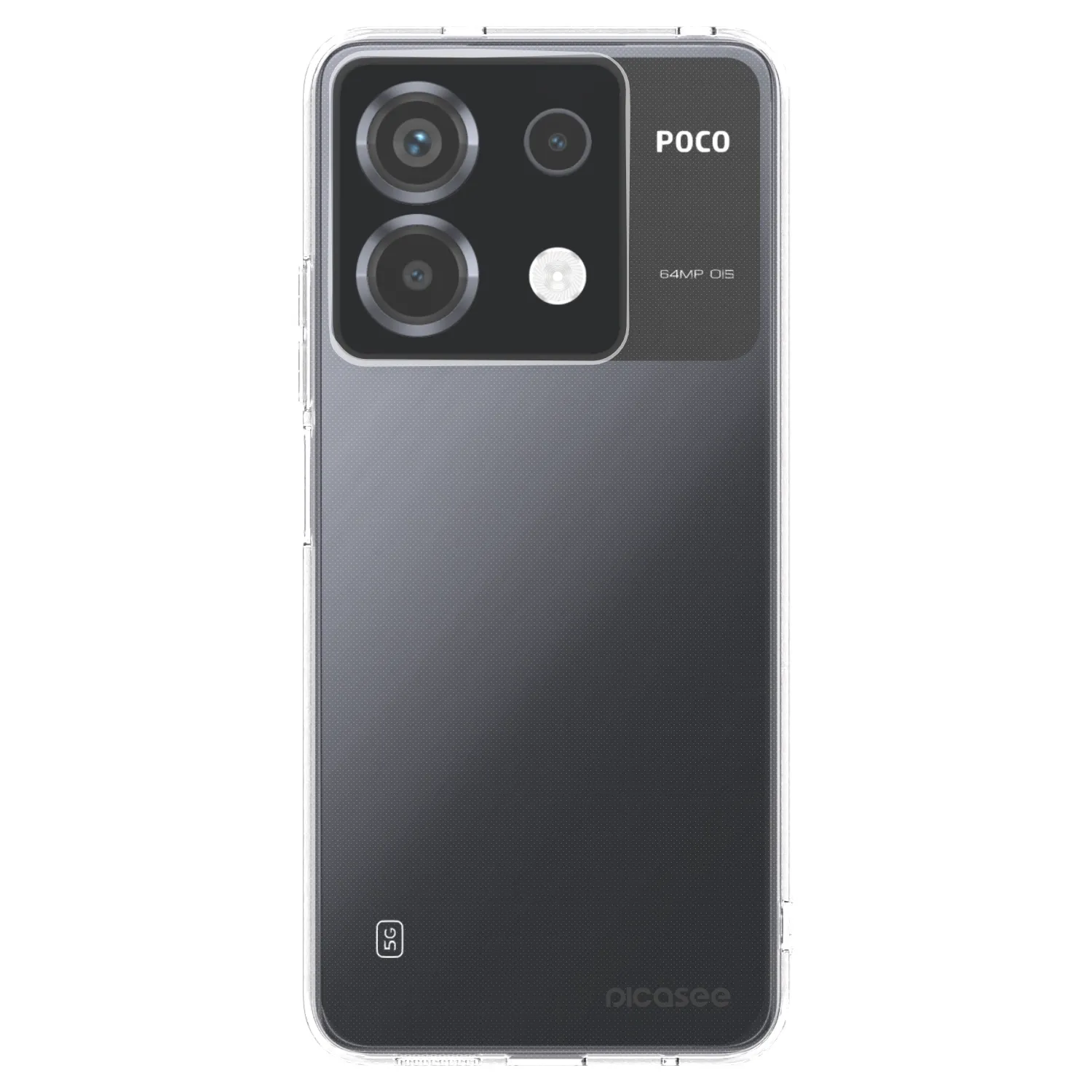 Picasee husă transparentă din silicon pentru Xiaomi Poco X6 - Clear