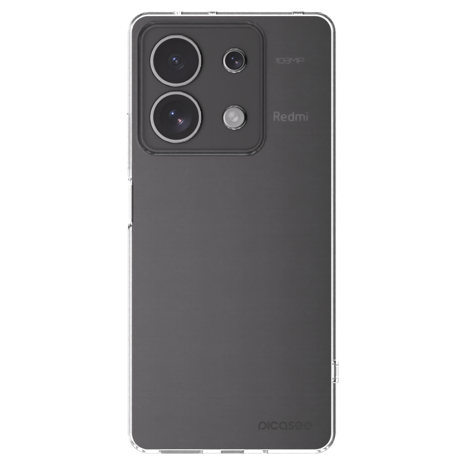 Picasee husă transparentă din silicon pentru Xiaomi Redmi Note 13 4G - Clear