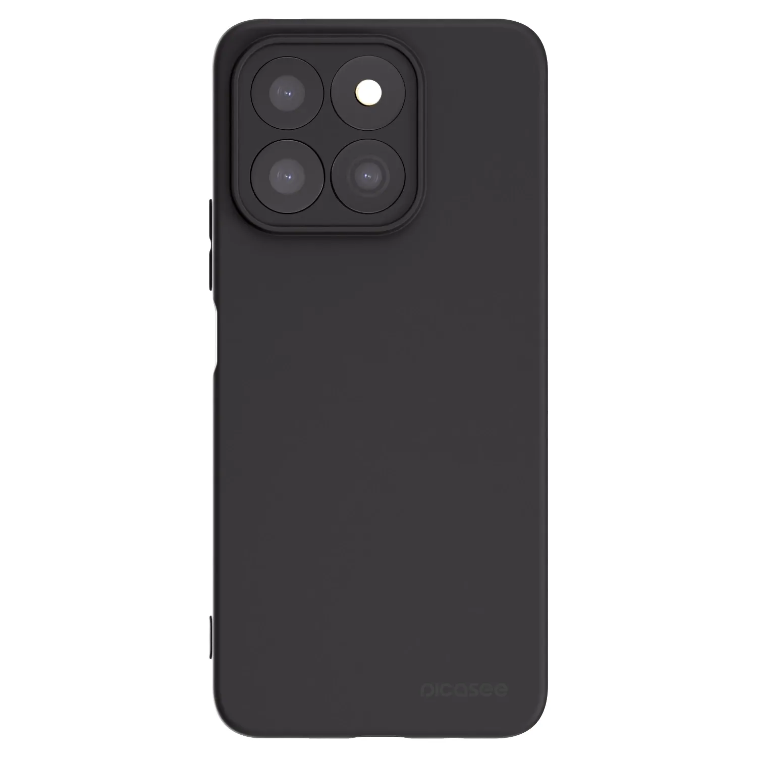 Picasee husă neagră din silicon pentru Honor X8b - Clear