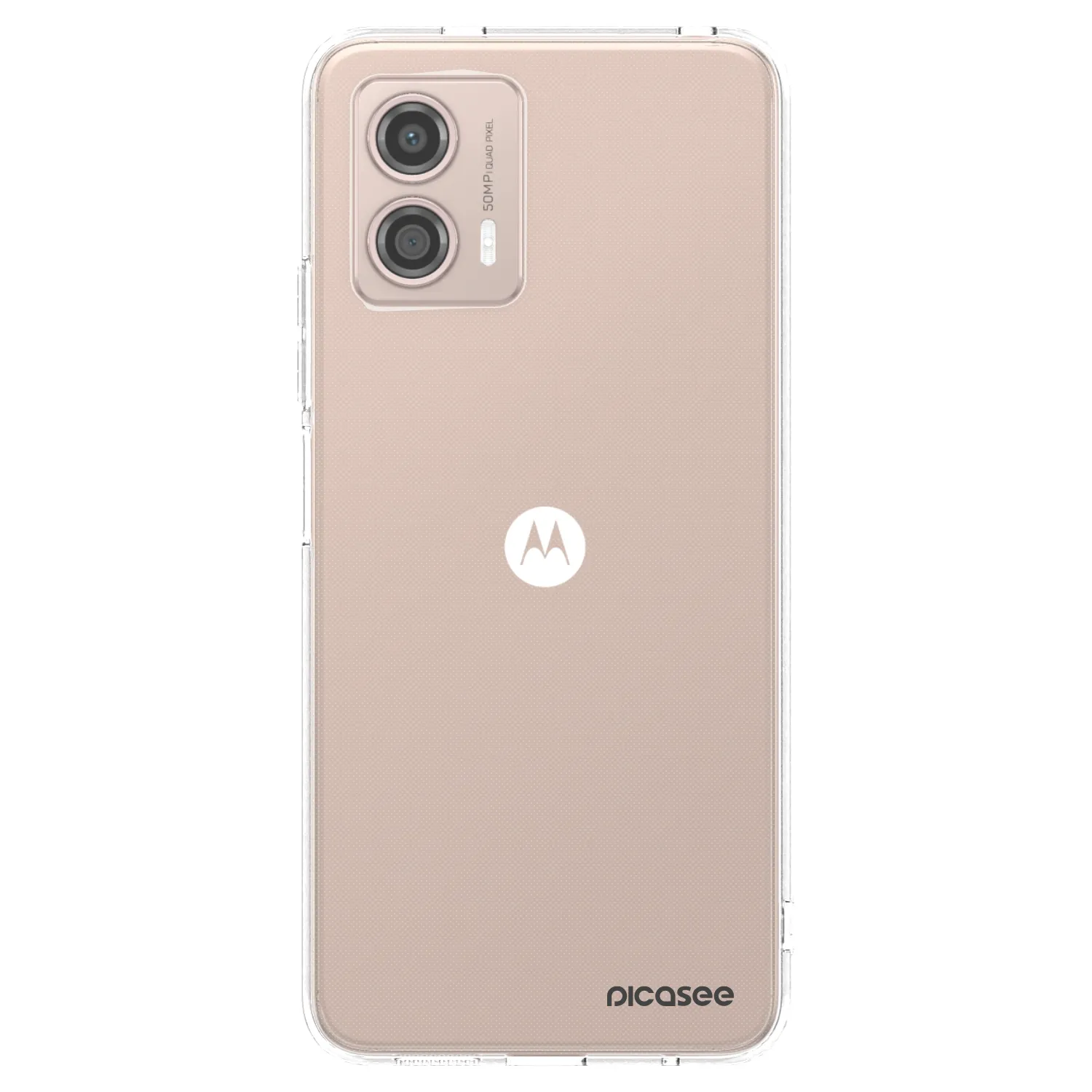 Picasee husă transparentă din silicon pentru Motorola Moto G53 5G - Clear
