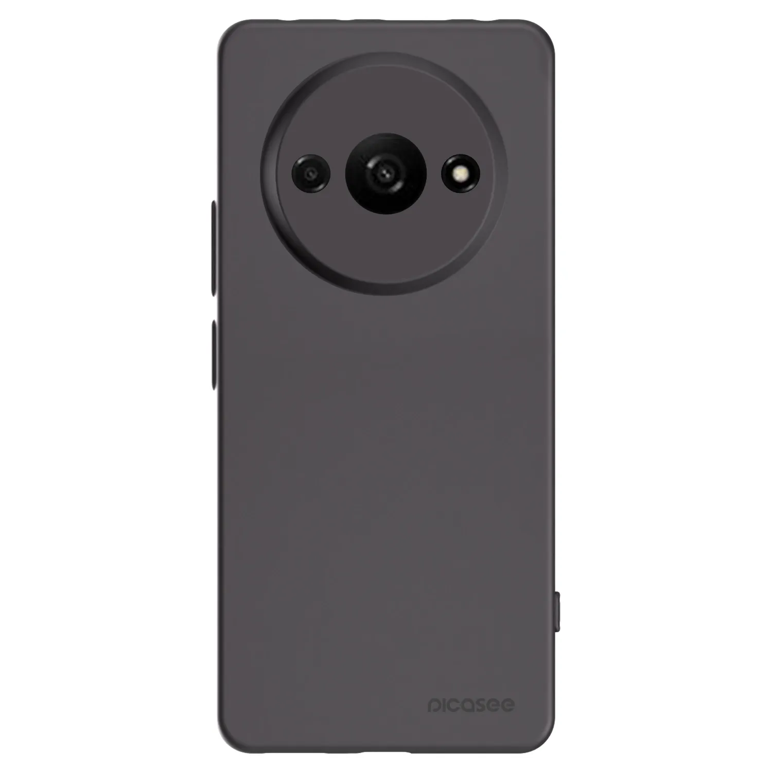 Picasee husă neagră din silicon pentru Xiaomi Redmi A3 - Clear