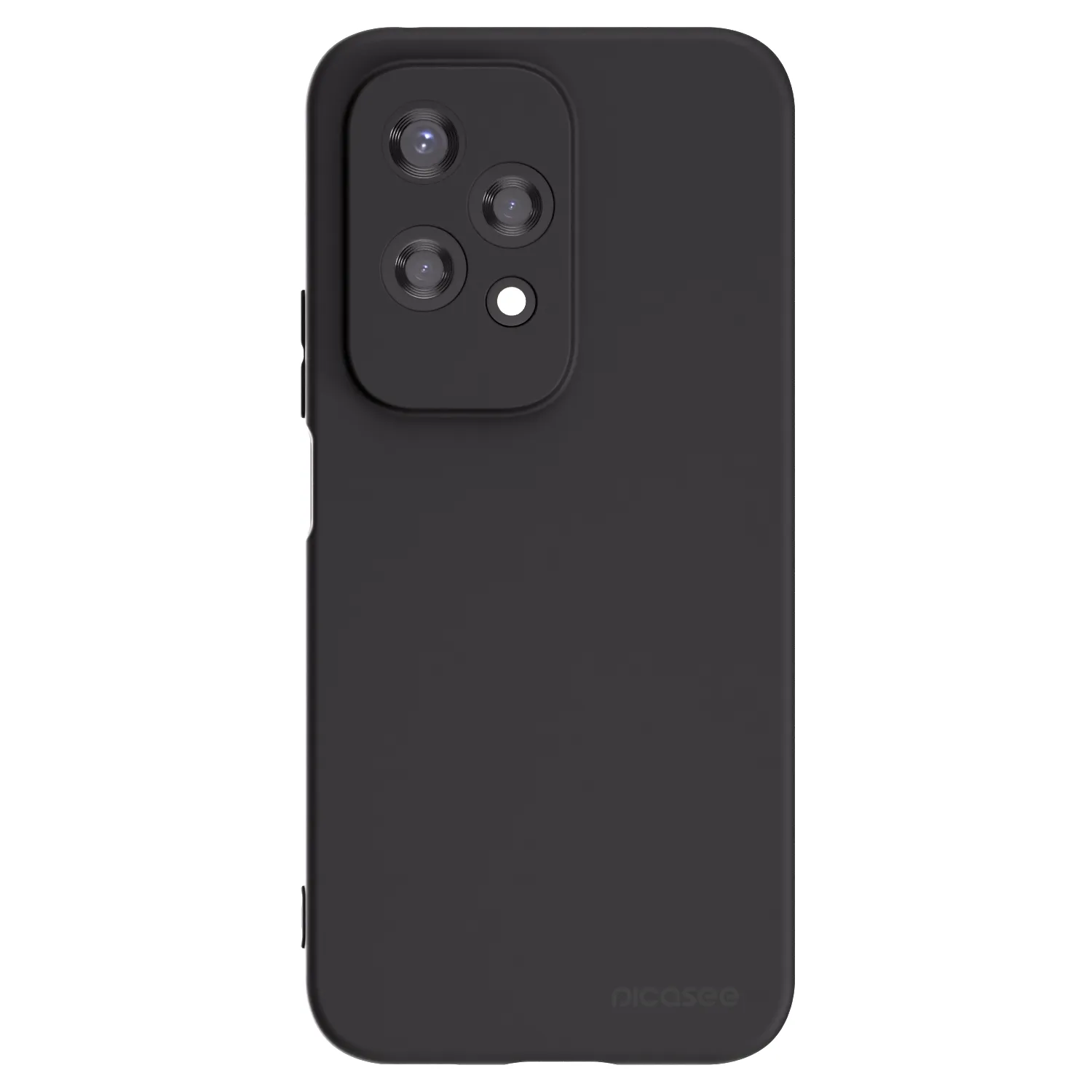 Picasee husă neagră din silicon pentru Honor 200 Lite - Clear