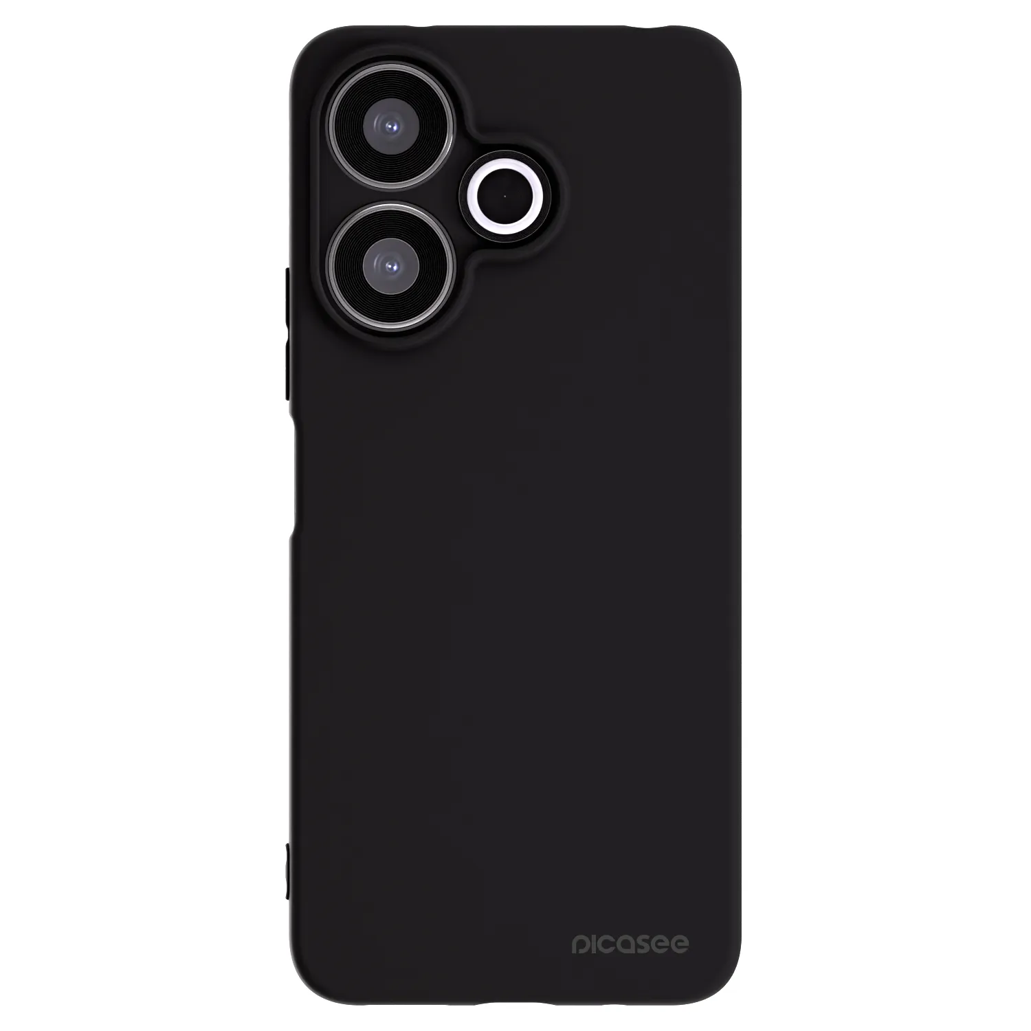 Picasee husă neagră din silicon pentru Xiaomi Redmi 13 4G - Clear