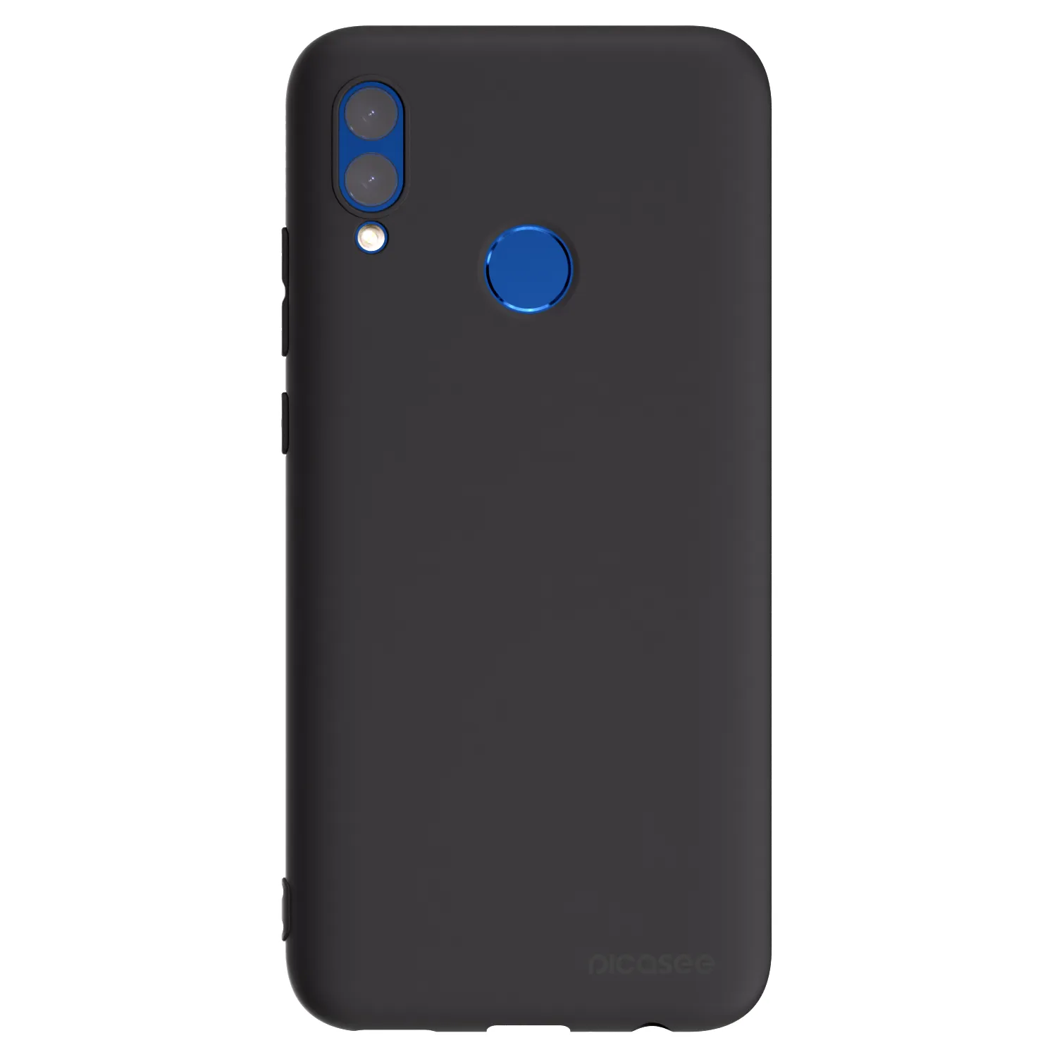 Picasee husă neagră din silicon pentru Honor 10 Lite - Clear