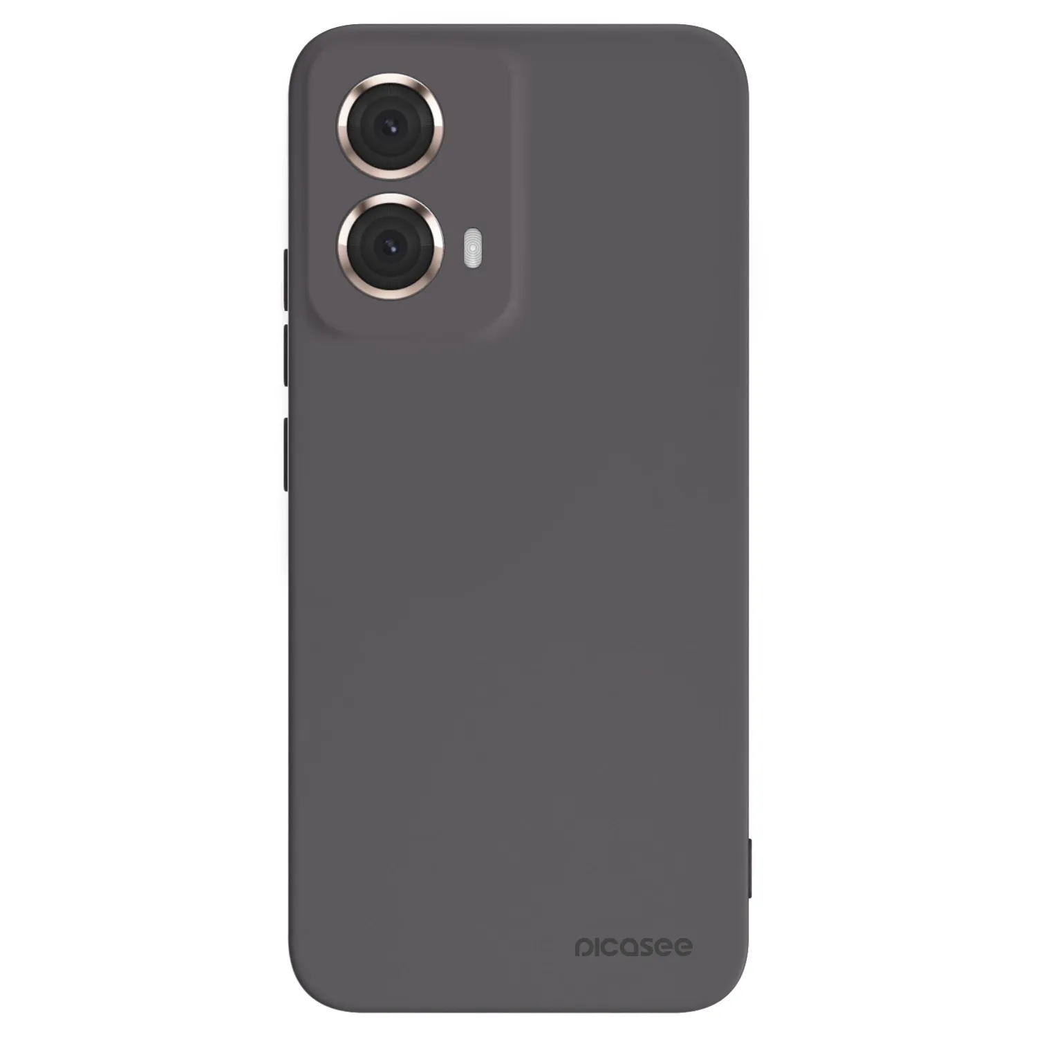 Picasee husă neagră din silicon pentru Motorola Moto G85 - Clear