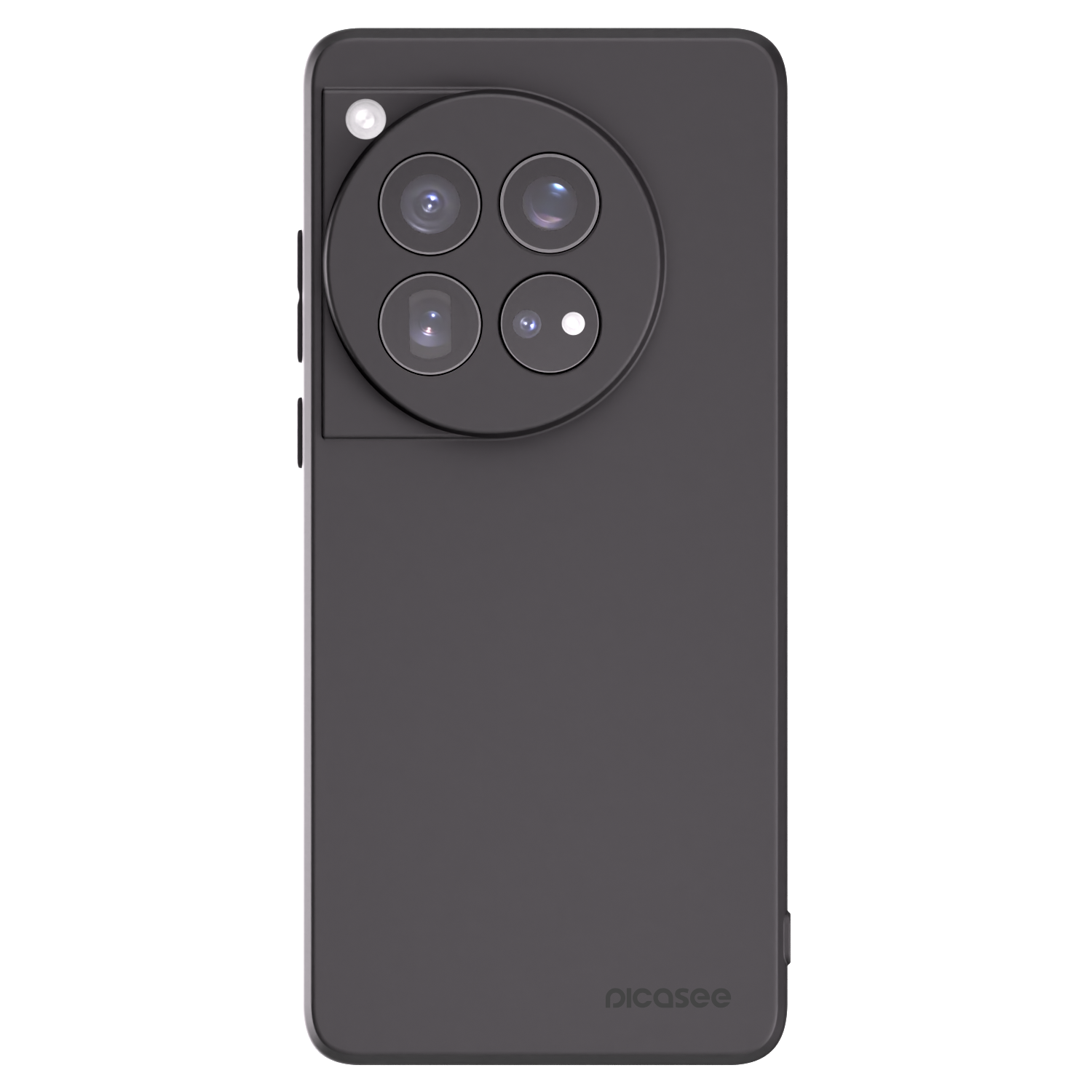 Picasee husă neagră din silicon pentru OnePlus 12 5G - Clear