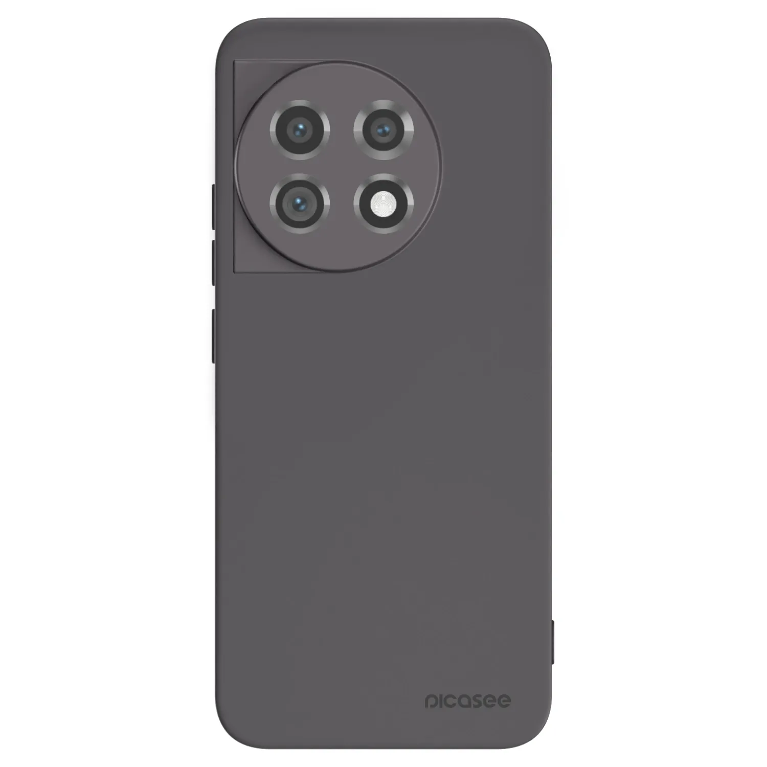 Picasee husă neagră din silicon pentru OnePlus 11 5G - Clear