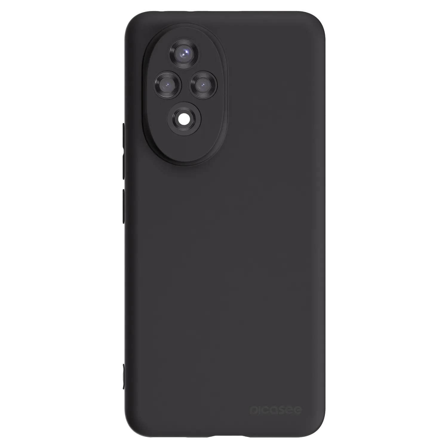 Picasee husă neagră din silicon pentru Honor 200 Pro 5G - Clear