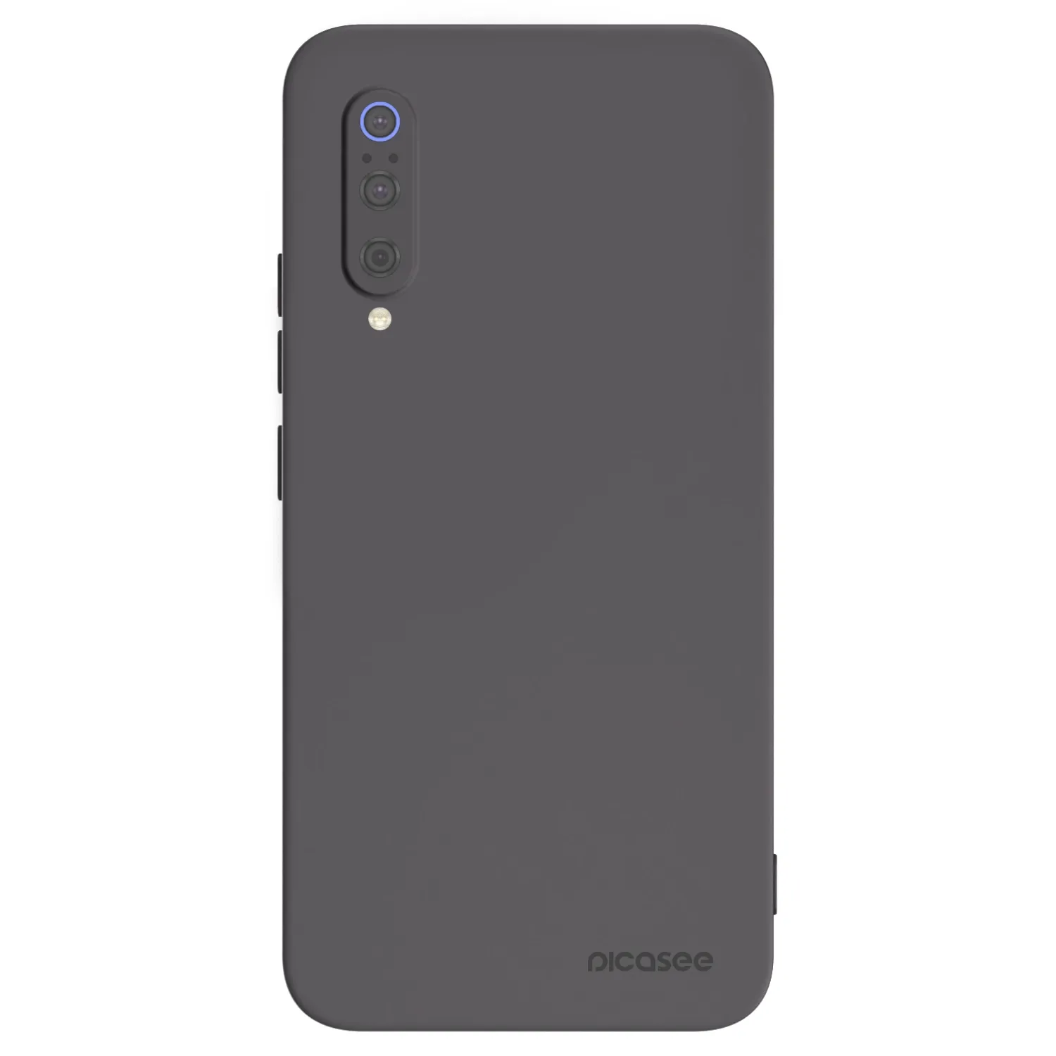 Picasee husă neagră din silicon pentru Xiaomi Mi 9 - Clear