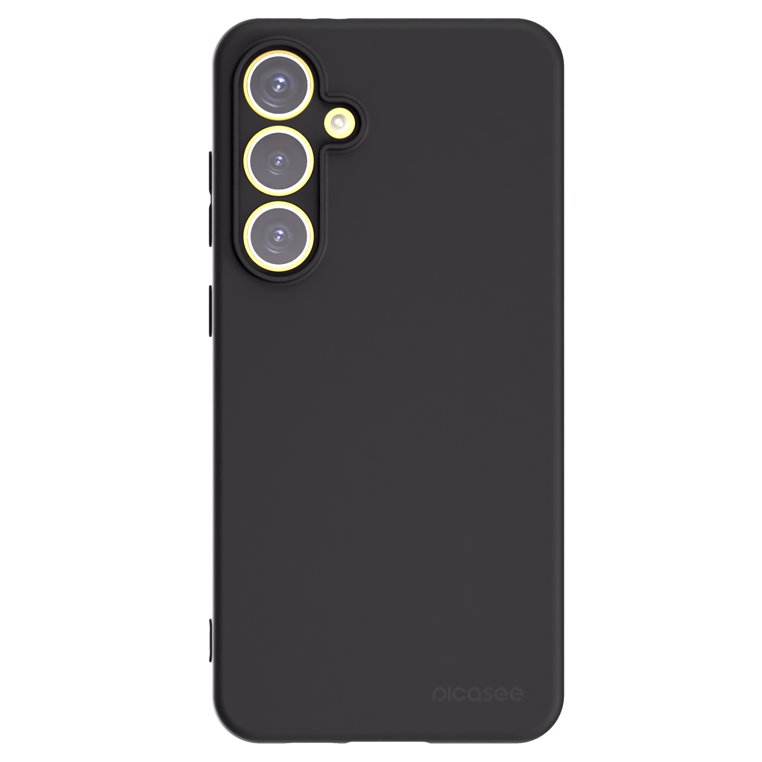Picasee husă neagră din silicon pentru Samsung Galaxy S24 FE S721B - Clear