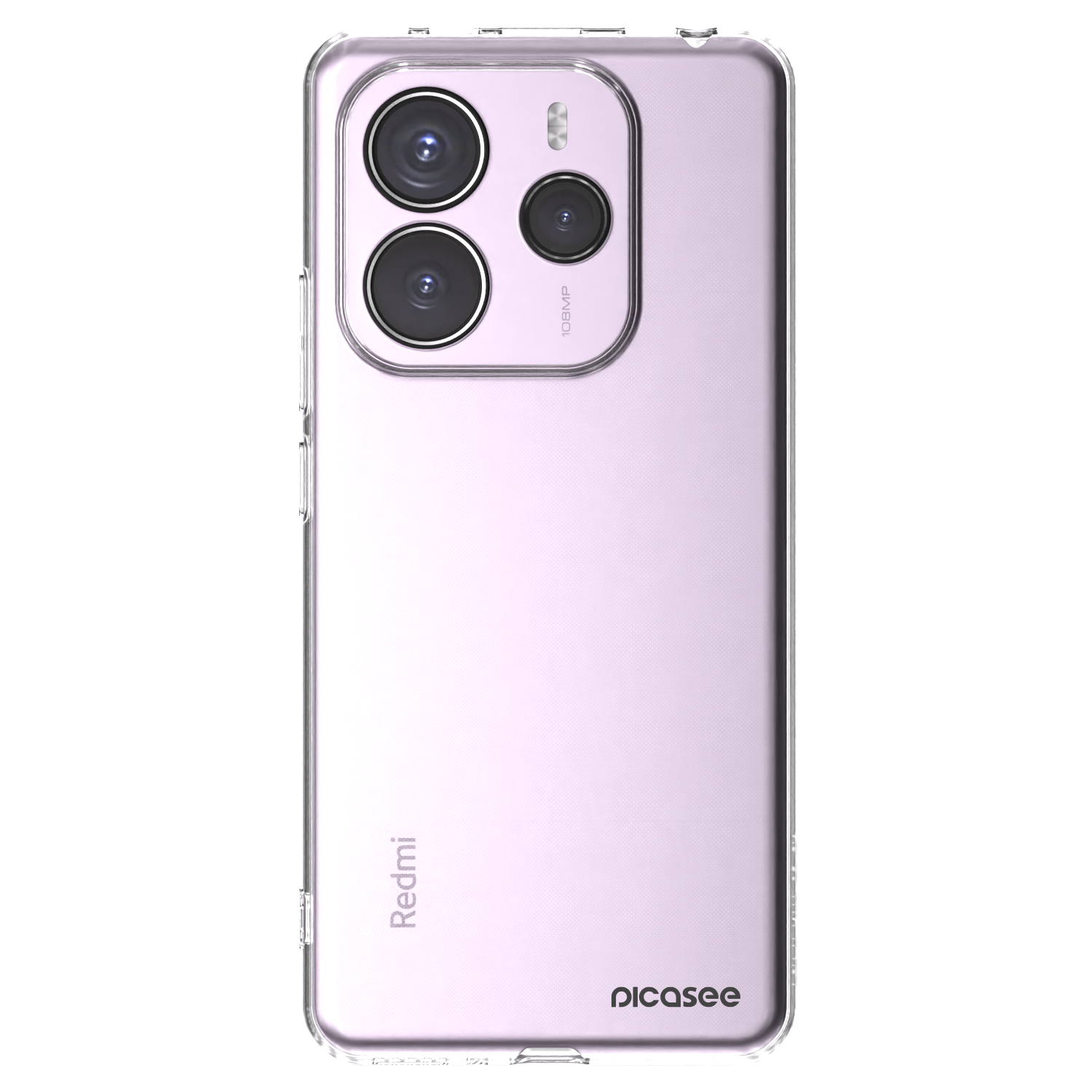 Picasee husă transparentă din silicon pentru Xiaomi Redmi Note 14 5G - Clear
