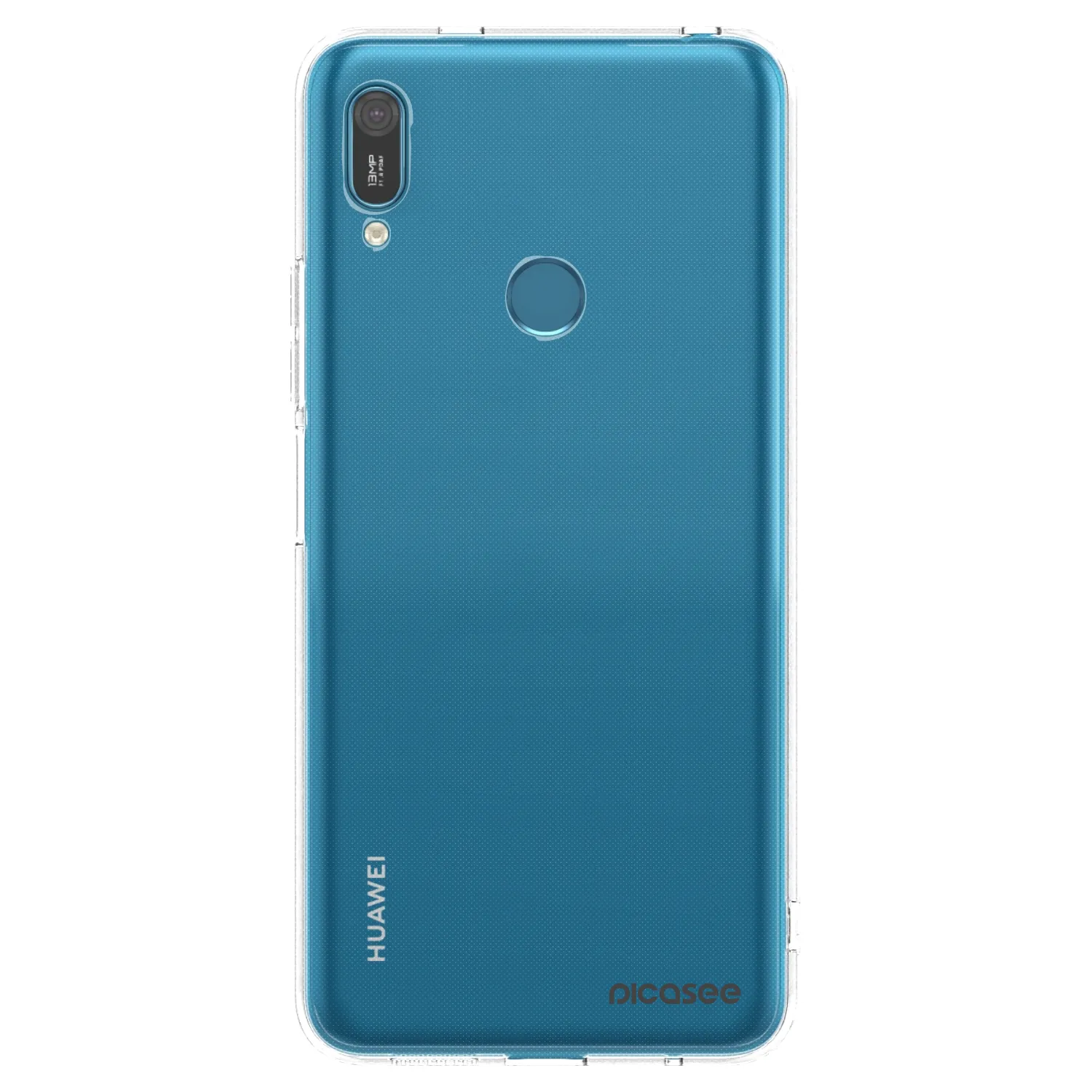 Picasee husă transparentă din silicon pentru Huawei Y7 2019 - Clear
