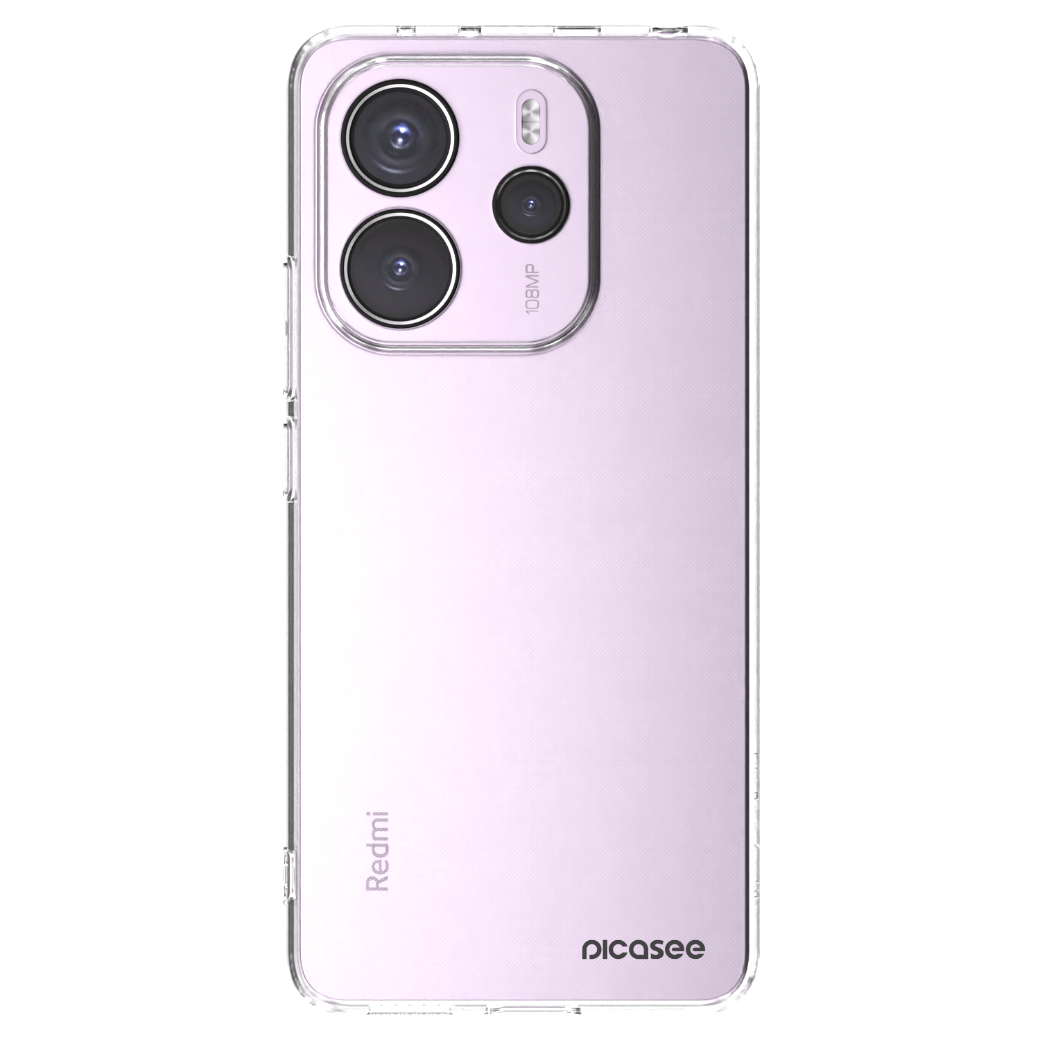 Picasee husă transparentă din silicon pentru Xiaomi Redmi Note 14 4G - Clear