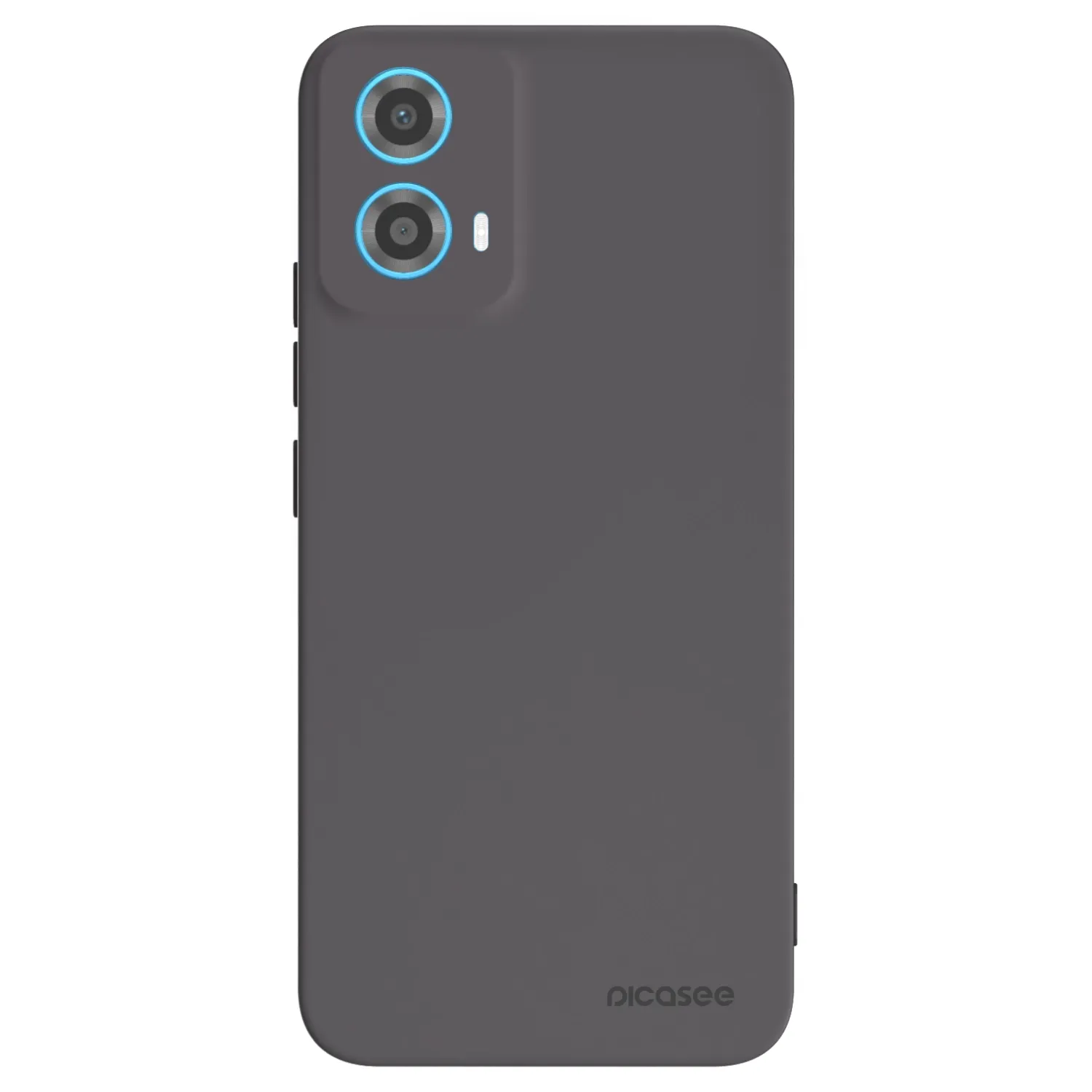 Picasee husă neagră din silicon pentru Motorola Moto G34 5G - Clear