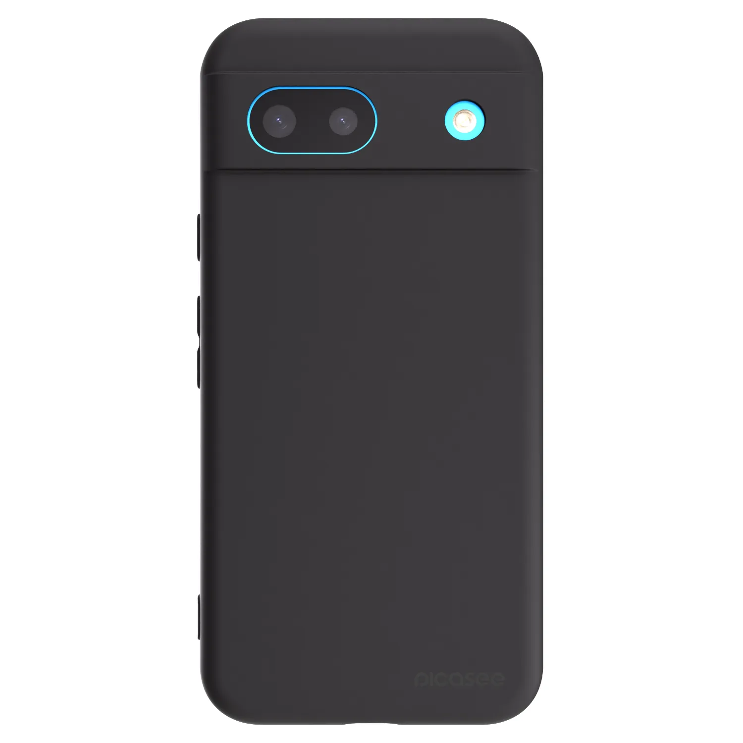 Picasee husă neagră din silicon pentru Google Pixel 8 - Clear