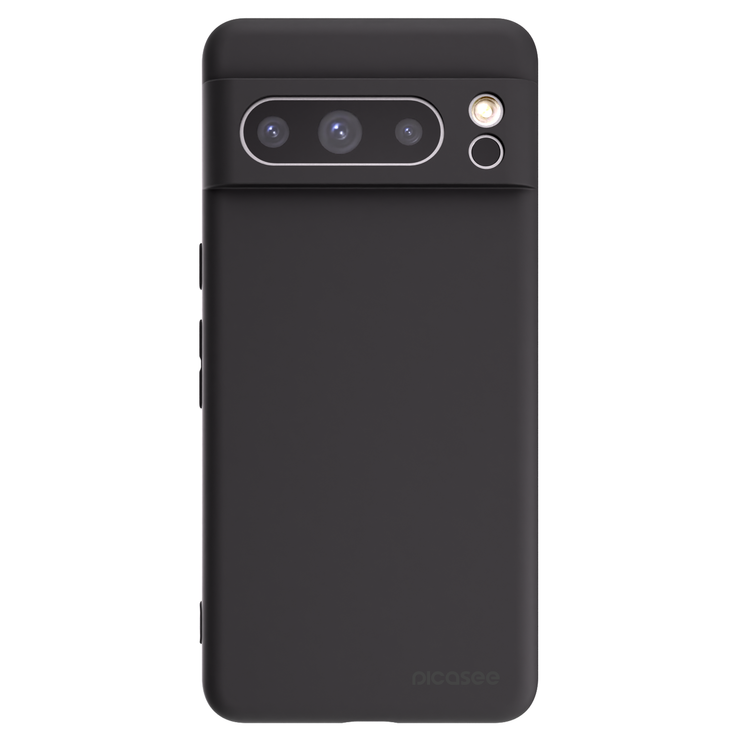 Picasee husă neagră din silicon pentru Google Pixel 8 Pro - Clear