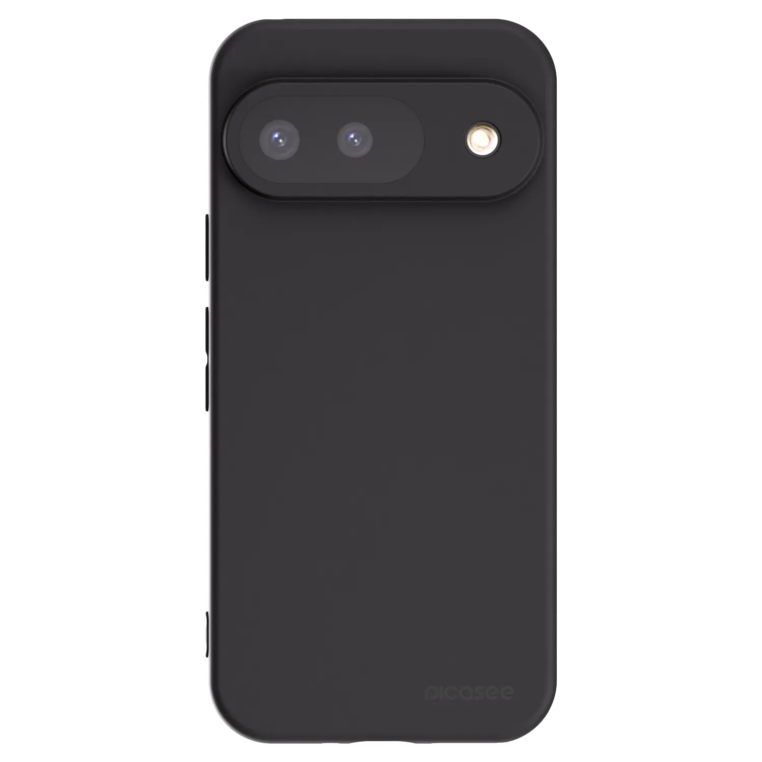 Picasee husă neagră din silicon pentru Google Pixel 9 - Clear