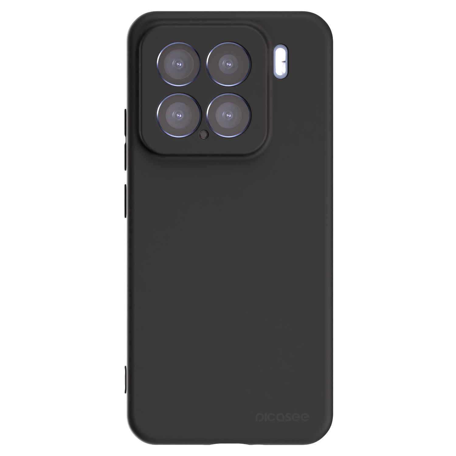 Picasee husă neagră din silicon pentru Xiaomi 15 - Clear