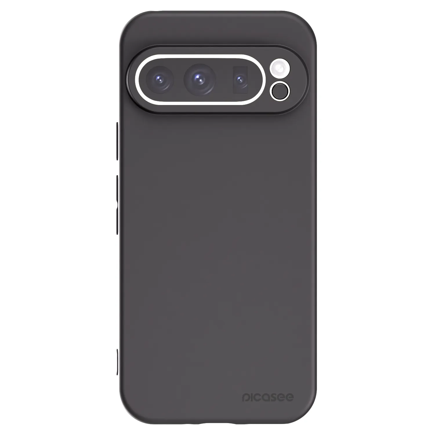 Picasee husă neagră din silicon pentru Google Pixel 9 Pro XL - Clear
