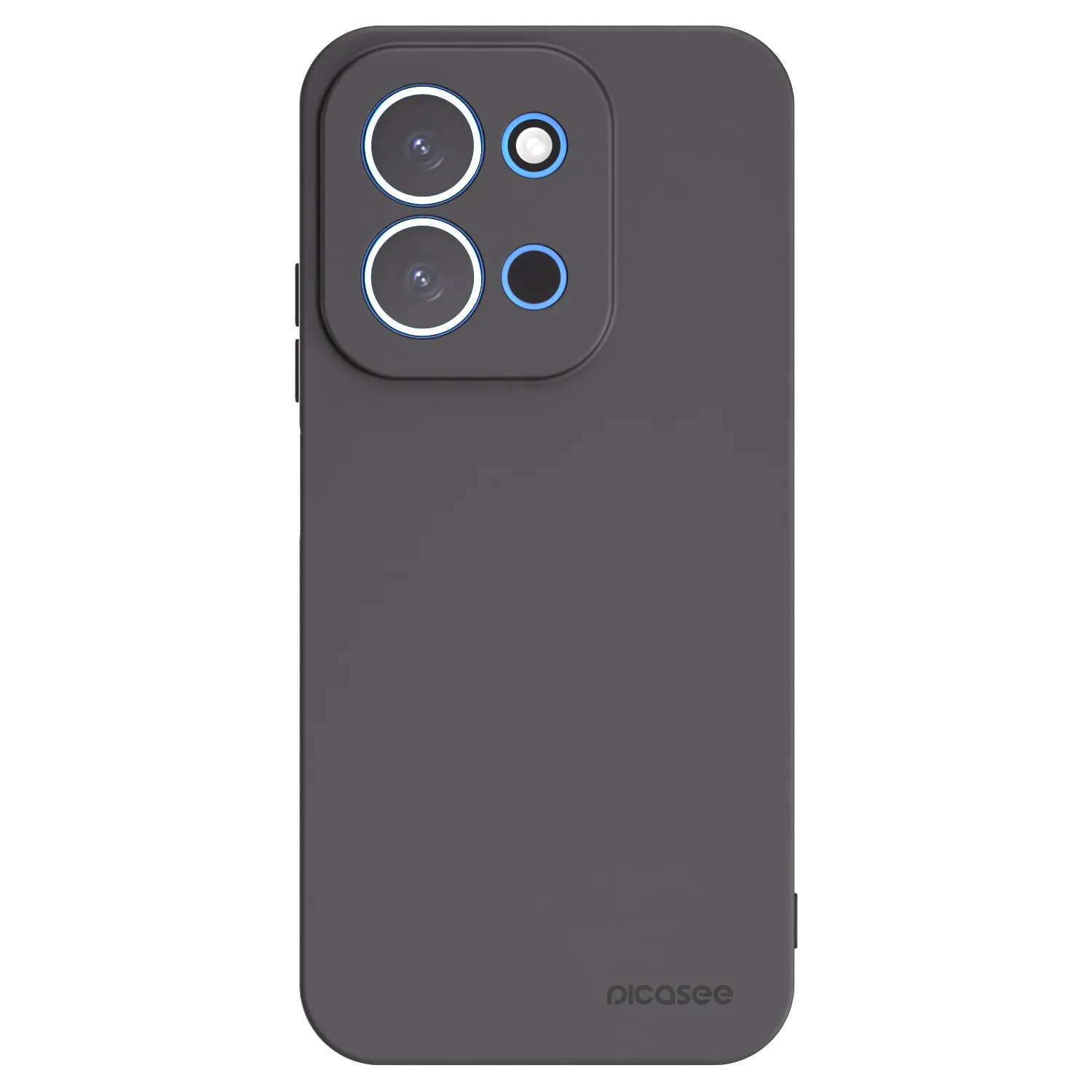 Picasee husă neagră din silicon pentru Xiaomi Redmi 15C 4G - Clear