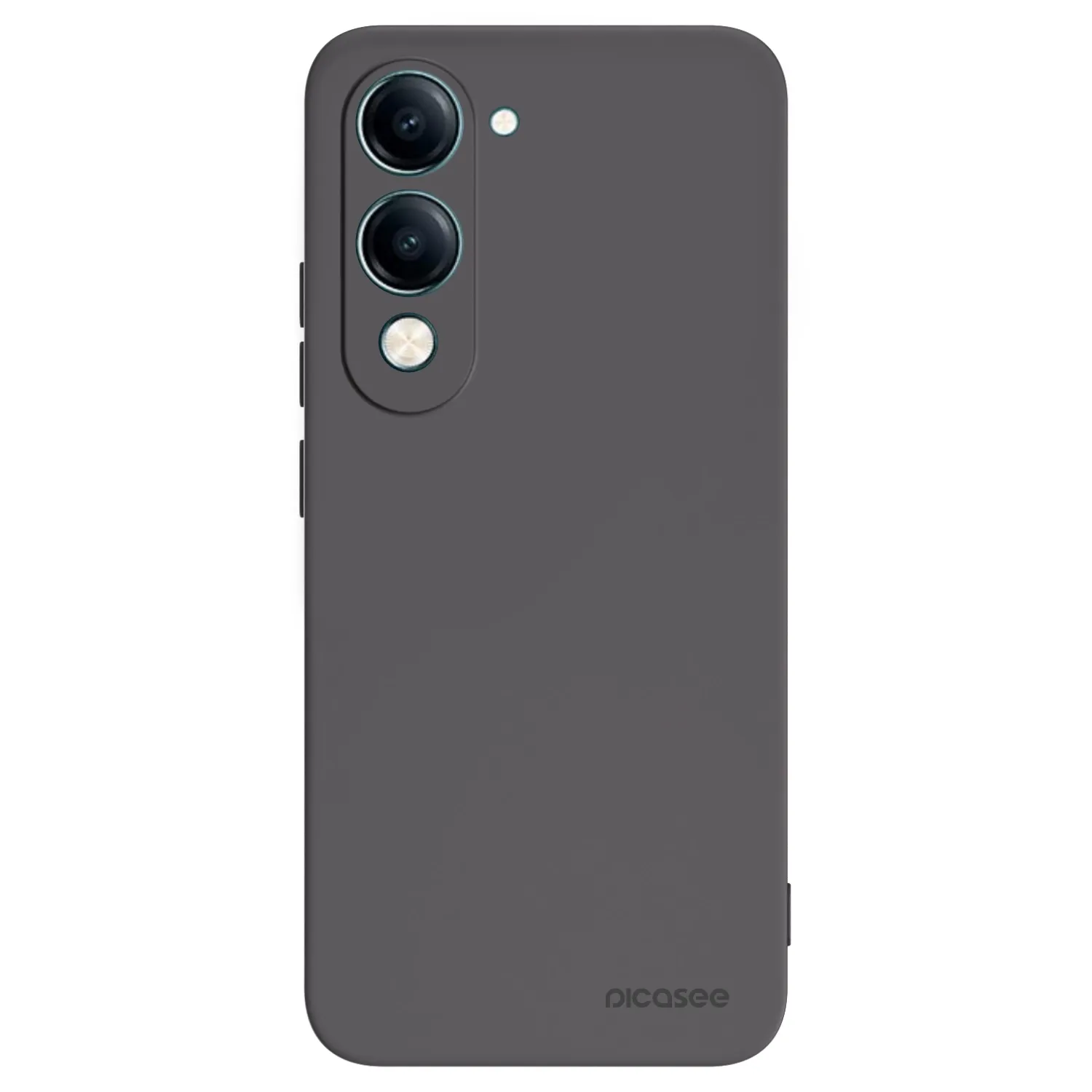 Picasee husă neagră din silicon pentru Vivo Y29s 5G - Clear