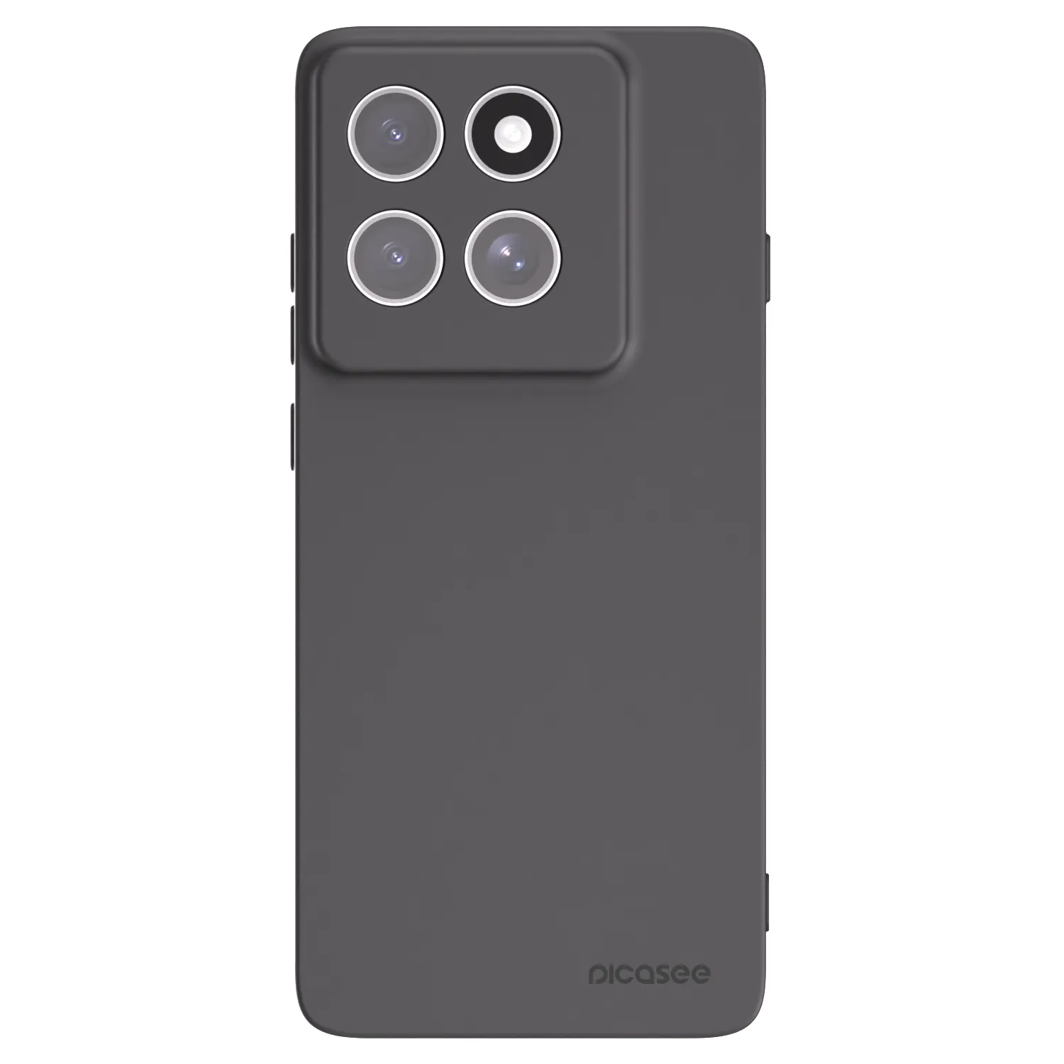 Picasee husă neagră din silicon pentru Motorola Edge 60 Fusion - Clear