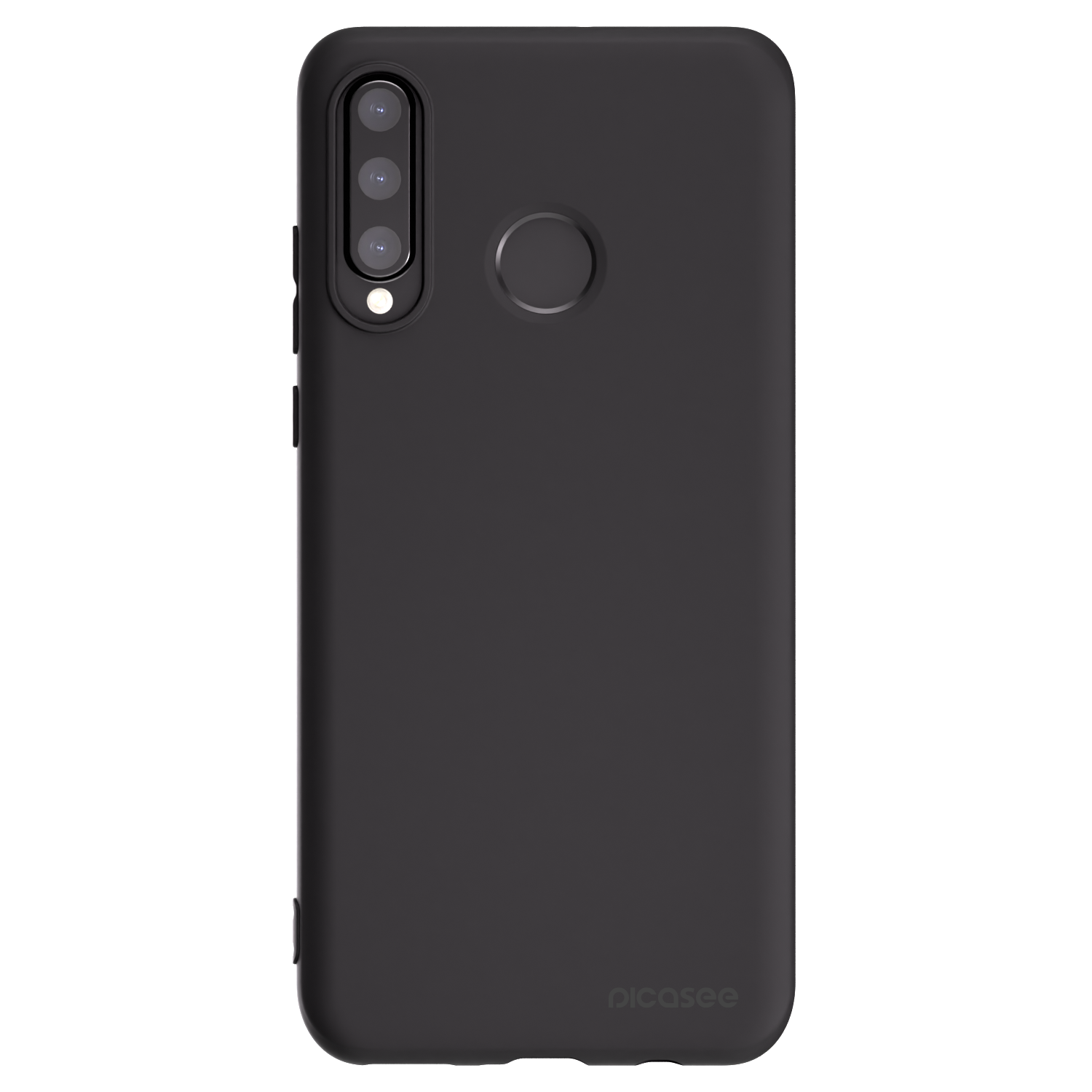 Picasee husă neagră din silicon pentru Huawei P30 Lite - Clear