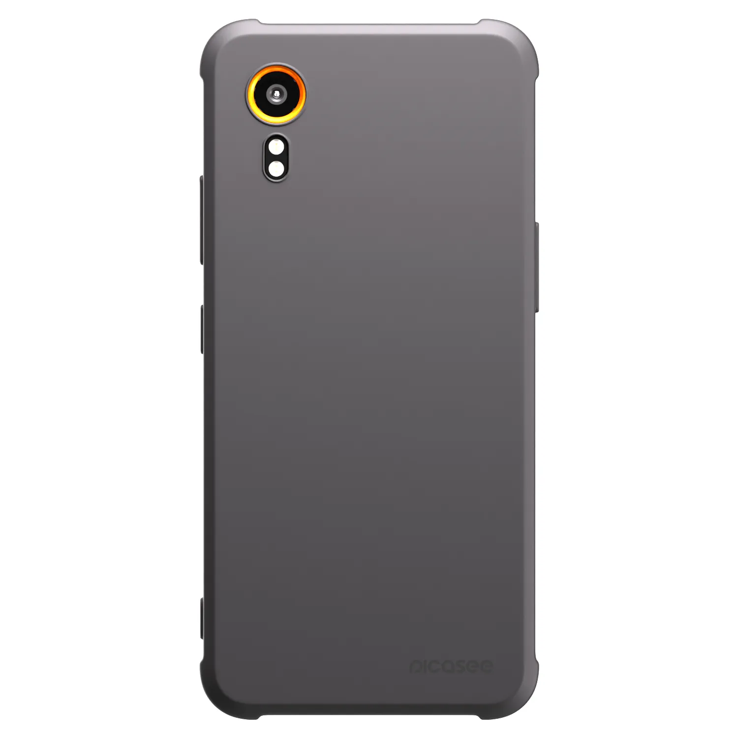 Picasee husă neagră din silicon pentru Samsung Galaxy Xcover 7 - Clear