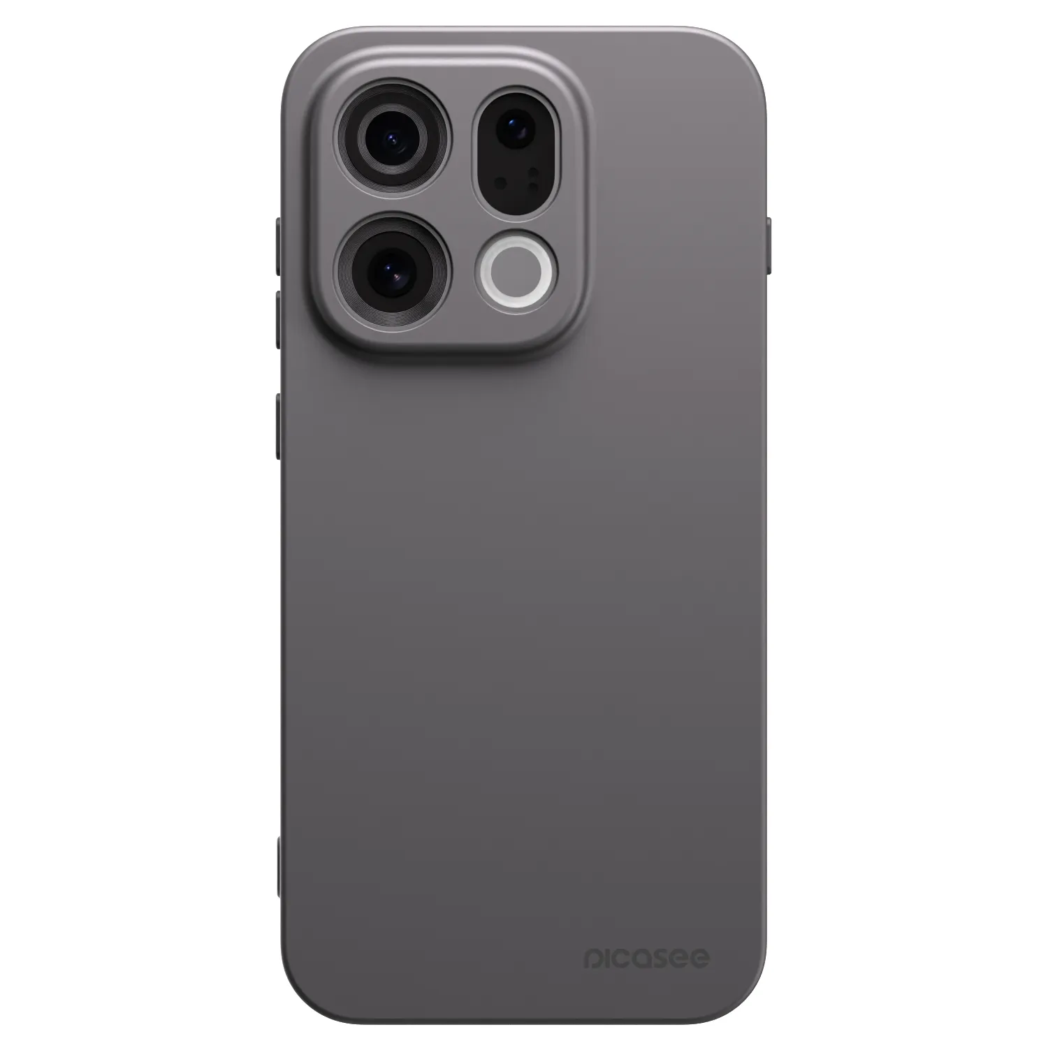 Picasee husă neagră din silicon pentru OPPO Find X9 - Clear