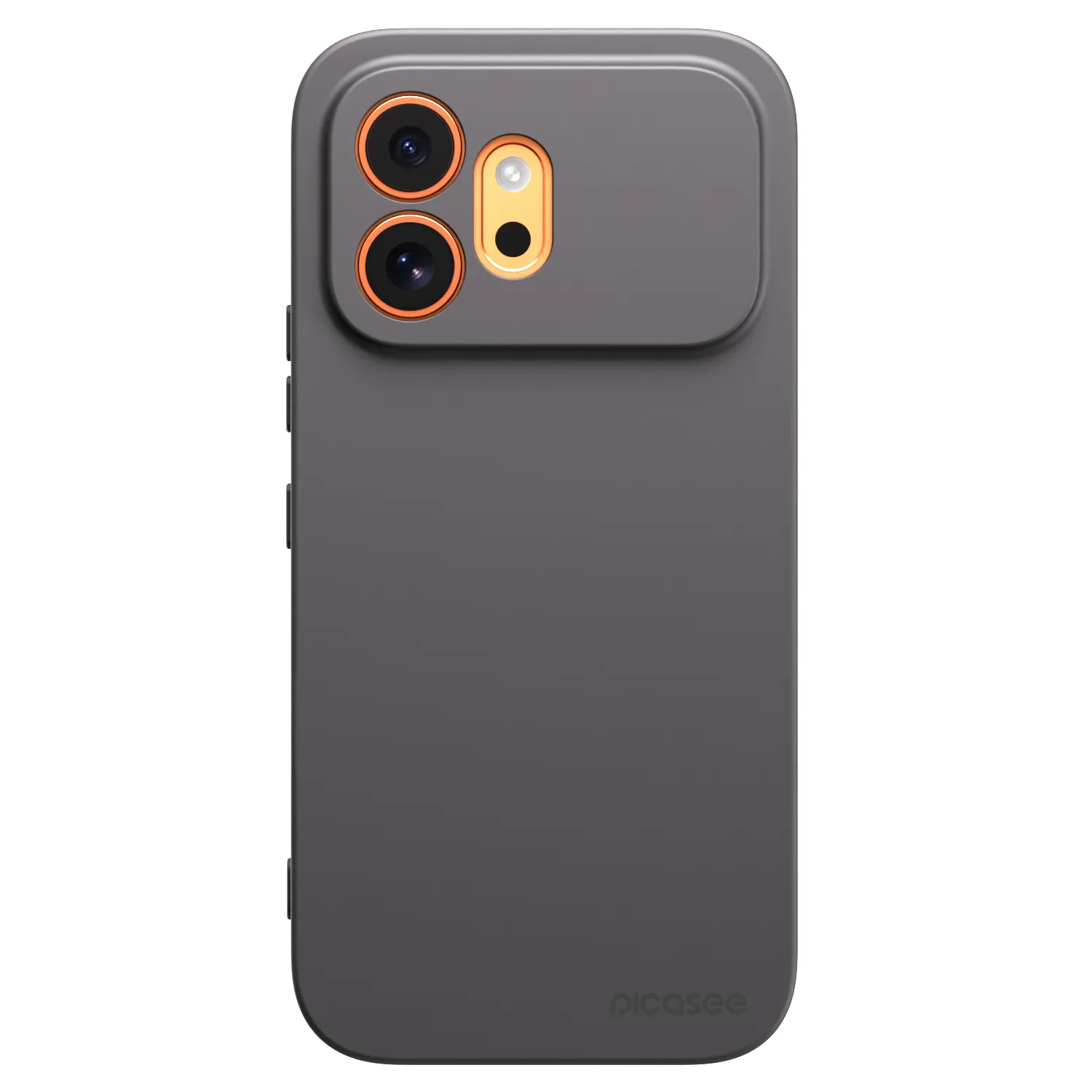 Picasee husă neagră din silicon pentru Honor 600 - Clear