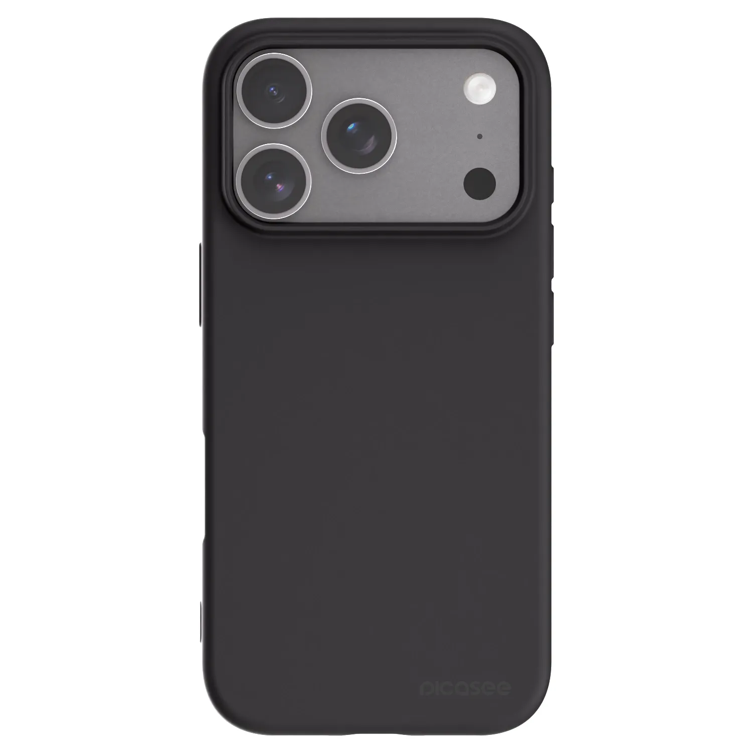 Picasee husă neagră din silicon pentru Apple iPhone 18 Pro - Clear