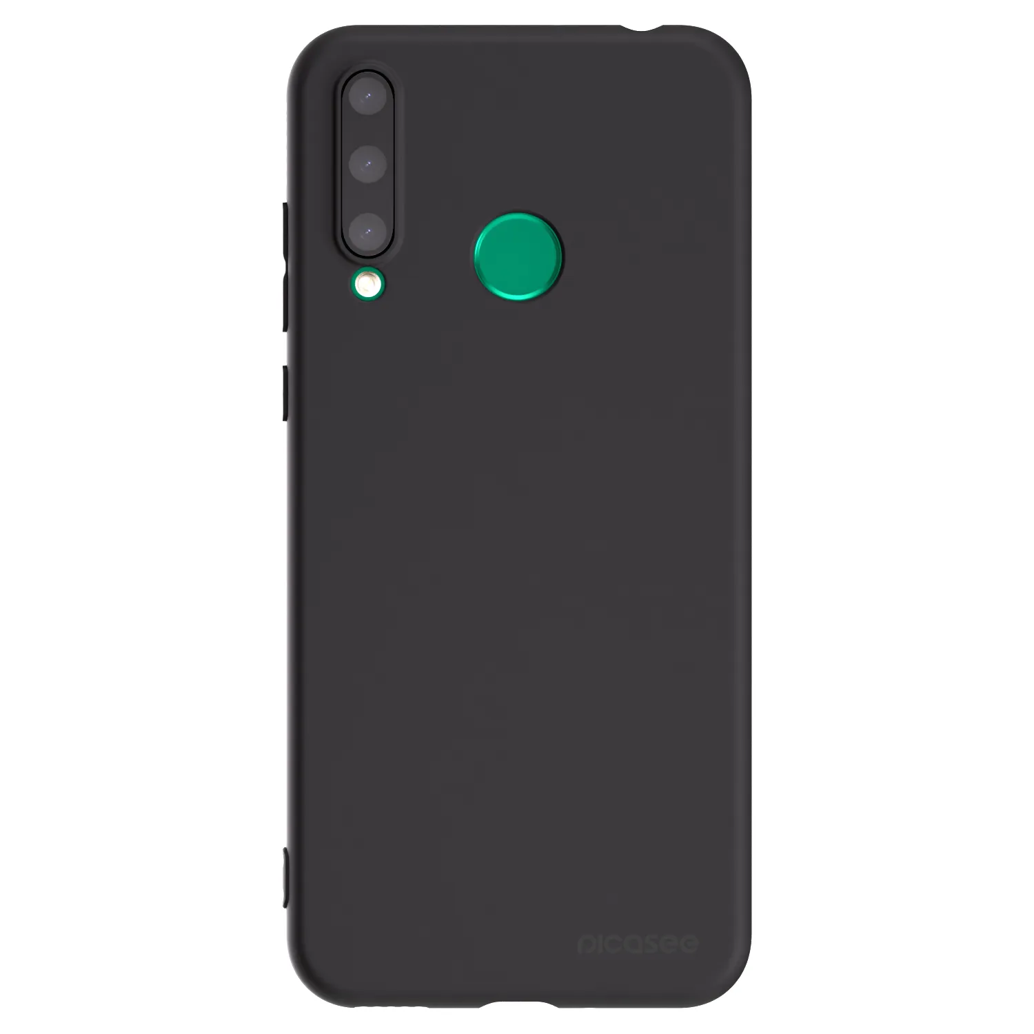 Picasee husă neagră din silicon pentru Honor 20 Lite - Clear
