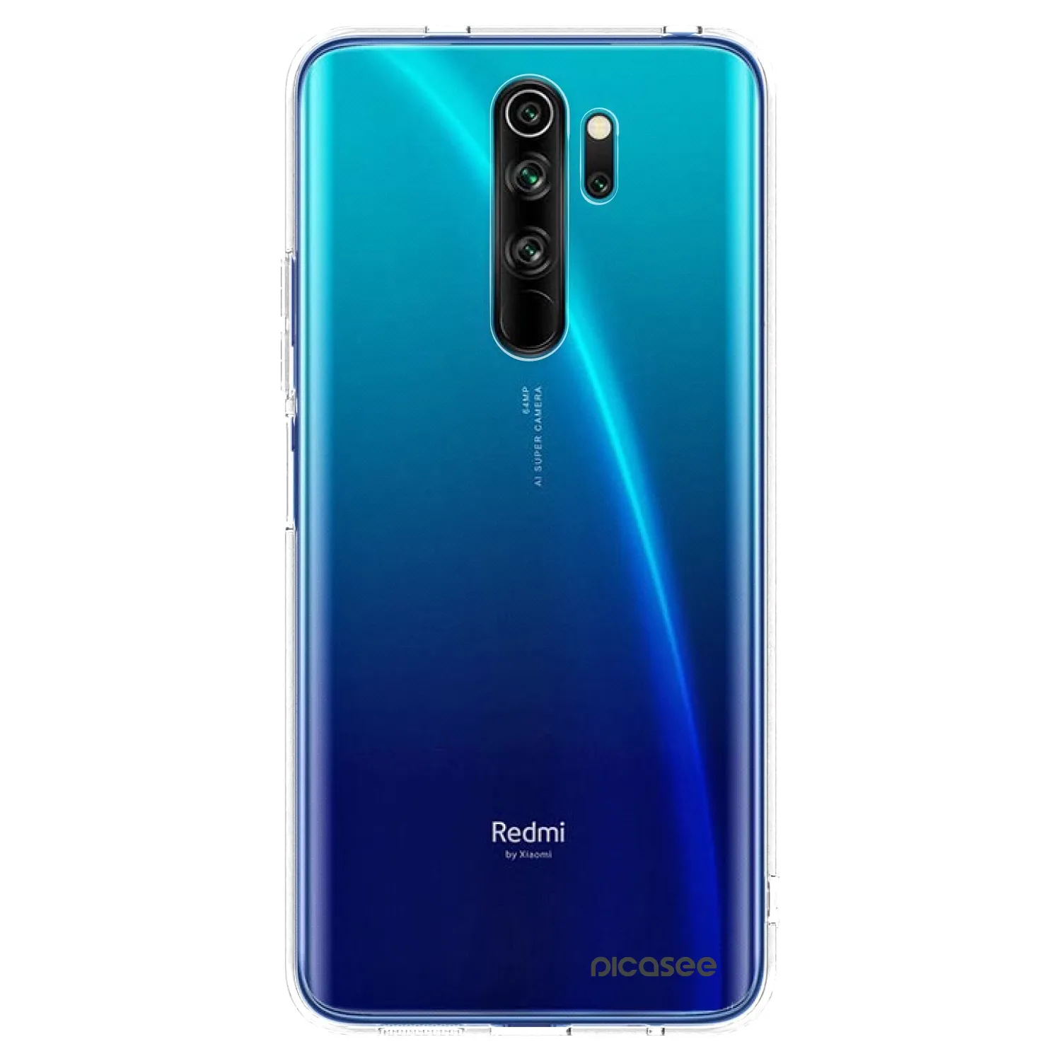 Picasee husă transparentă din silicon pentru Xiaomi Redmi Note 8 Pro - Clear