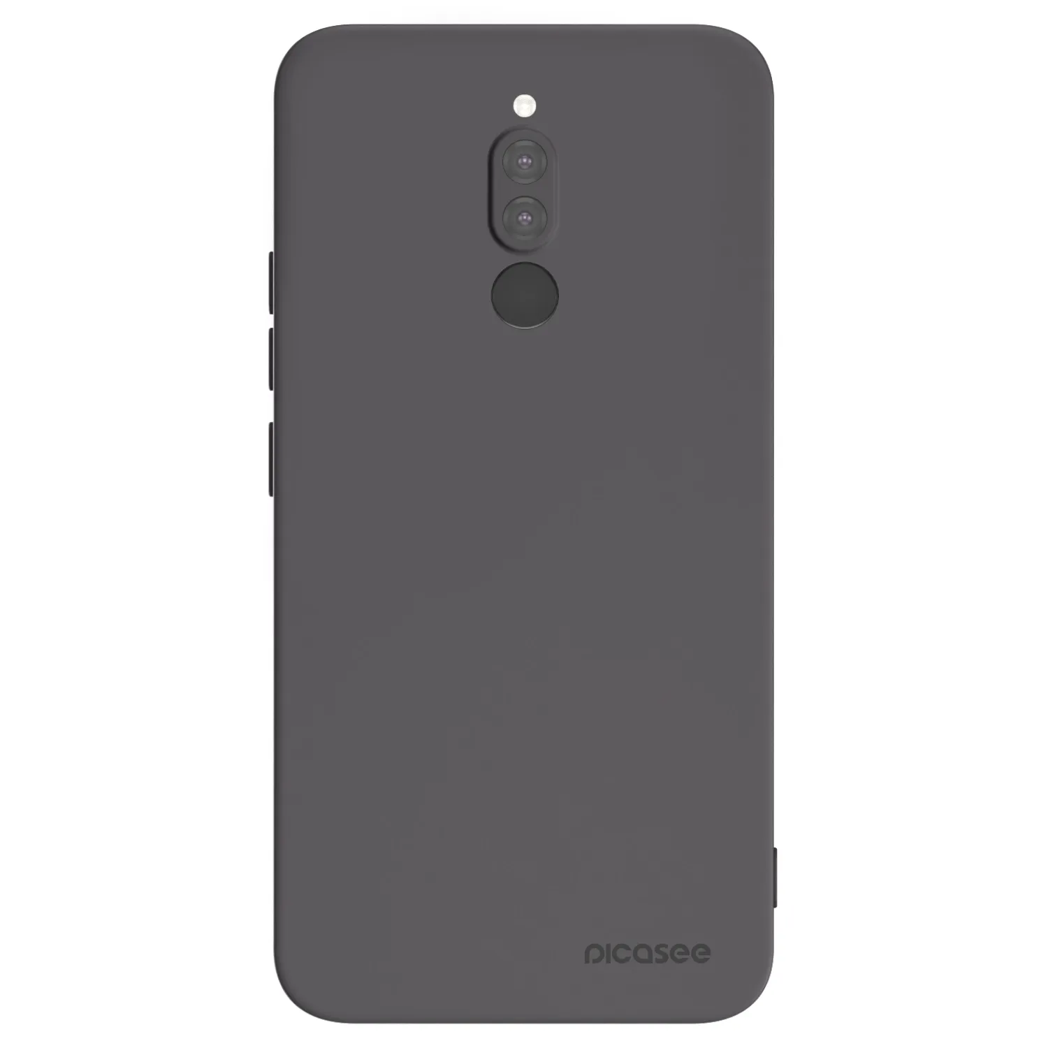 Picasee husă neagră din silicon pentru Xiaomi Redmi 8 - Clear