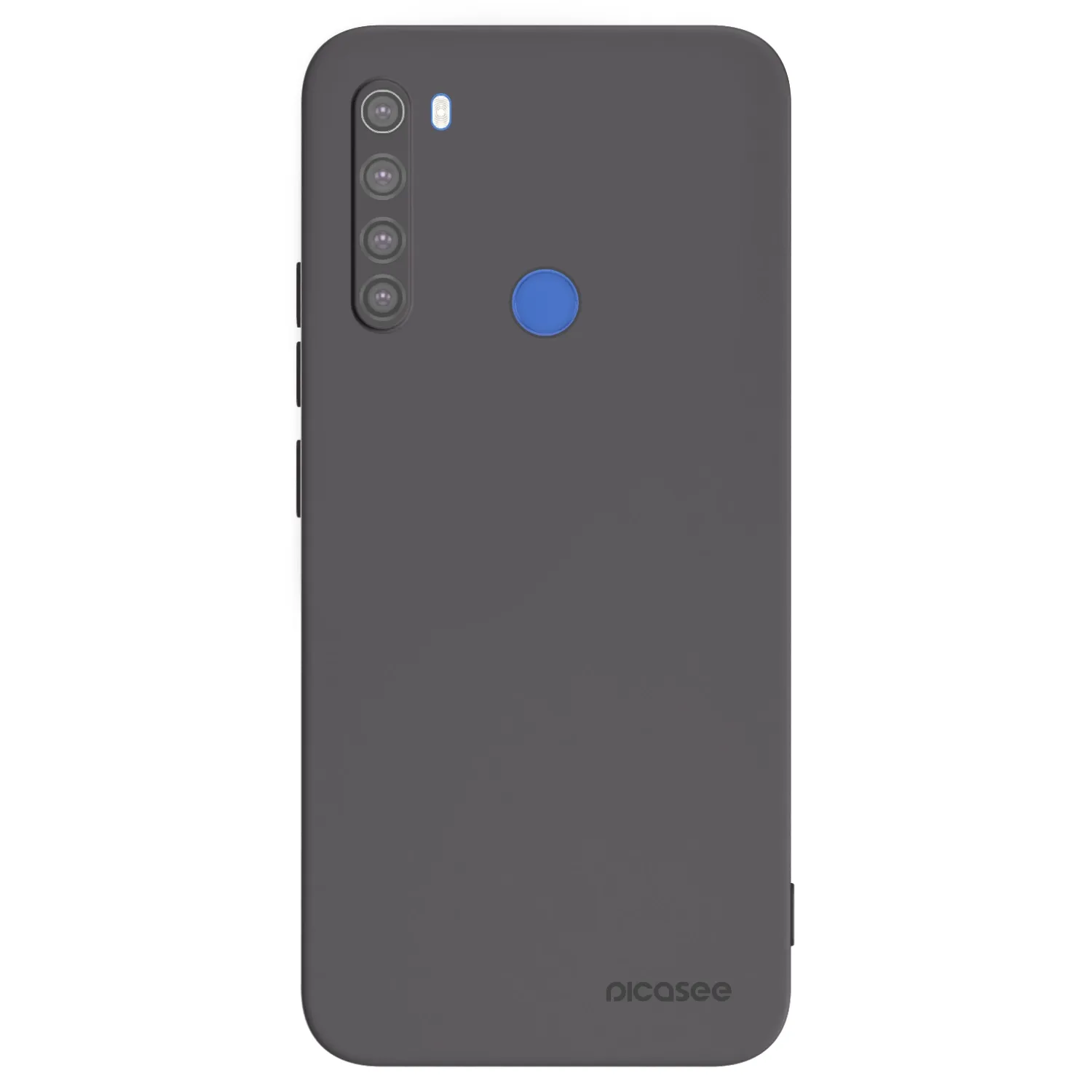 Picasee husă neagră din silicon pentru Xiaomi Redmi Note 8T - Clear