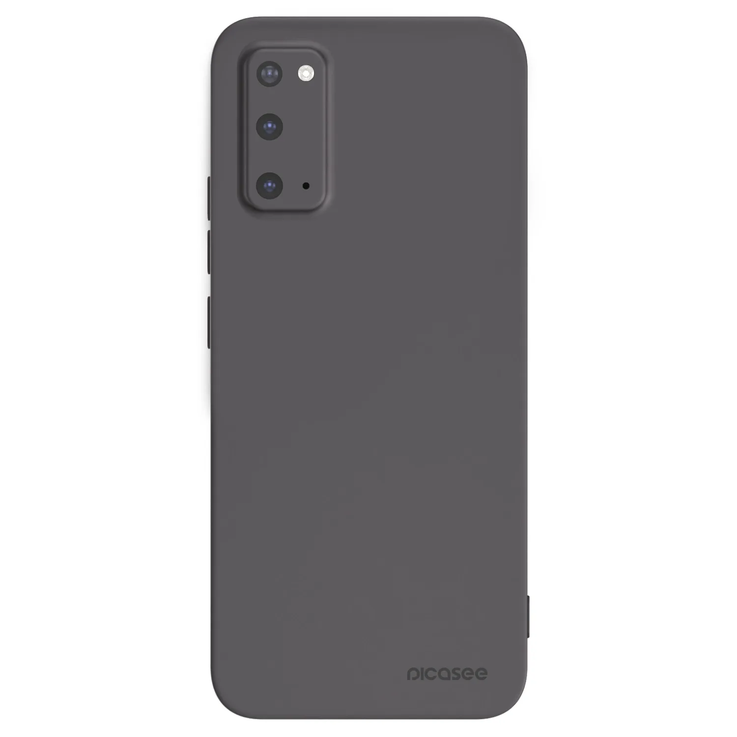 Picasee husă neagră din silicon pentru Samsung Galaxy S20 G980F - Clear