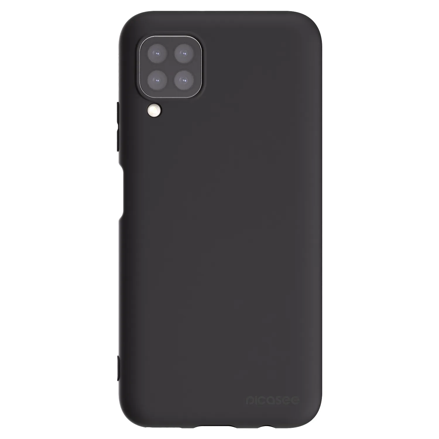 Picasee husă neagră din silicon pentru Huawei P40 Lite - Clear