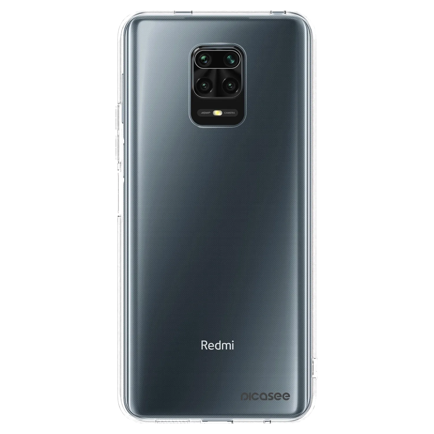 Picasee husă transparentă din silicon pentru Xiaomi Redmi Note 9 Pro - Clear
