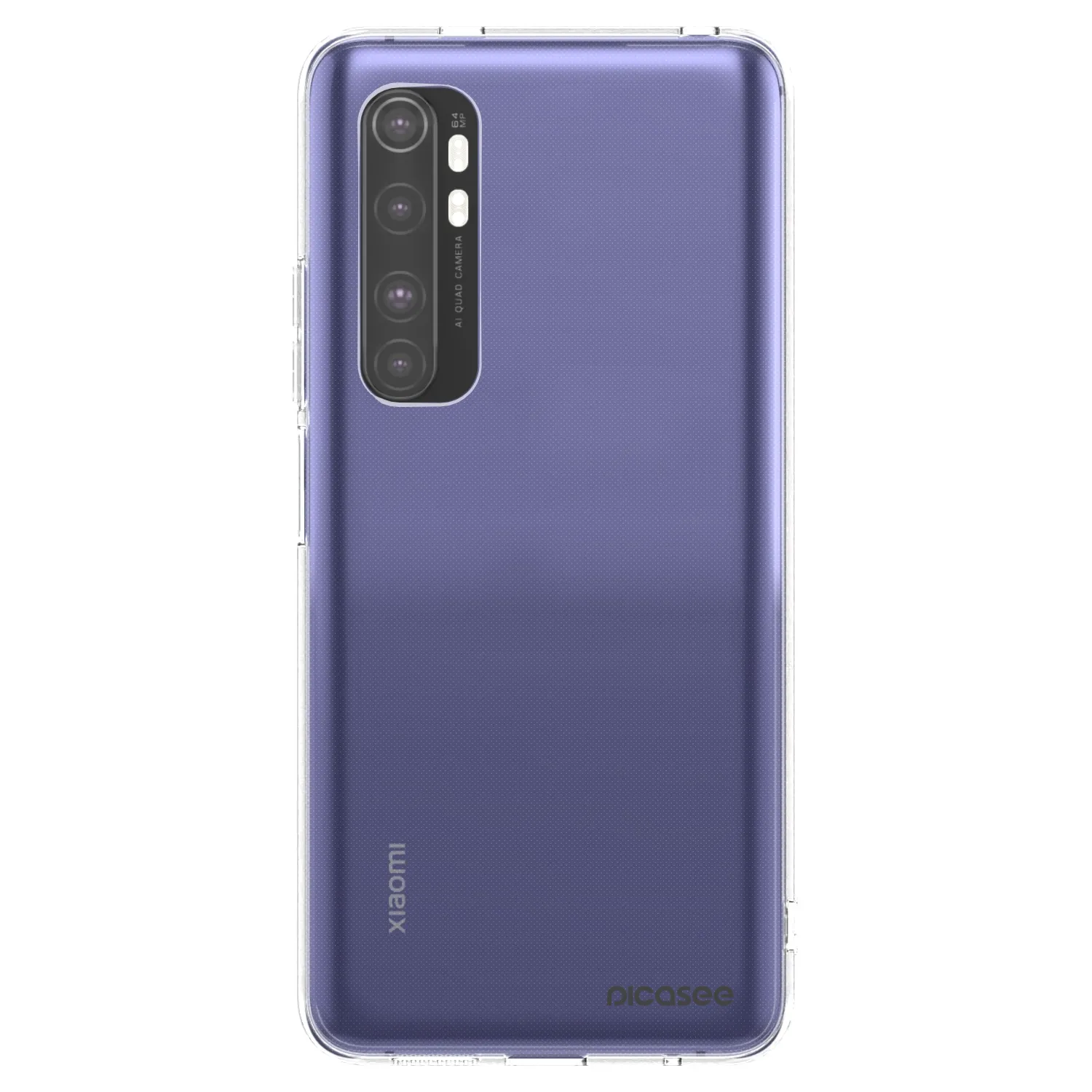 Picasee husă transparentă din silicon pentru Xiaomi Mi Note 10 Lite - Clear