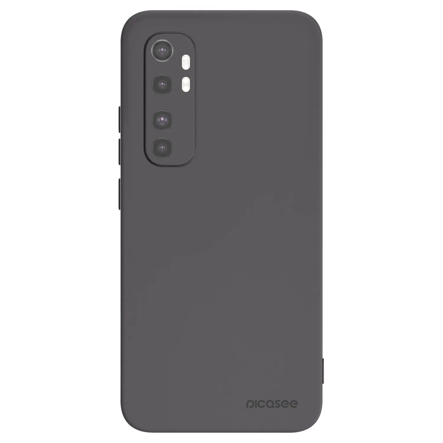 Picasee husă neagră din silicon pentru Xiaomi Mi Note 10 Lite - Clear